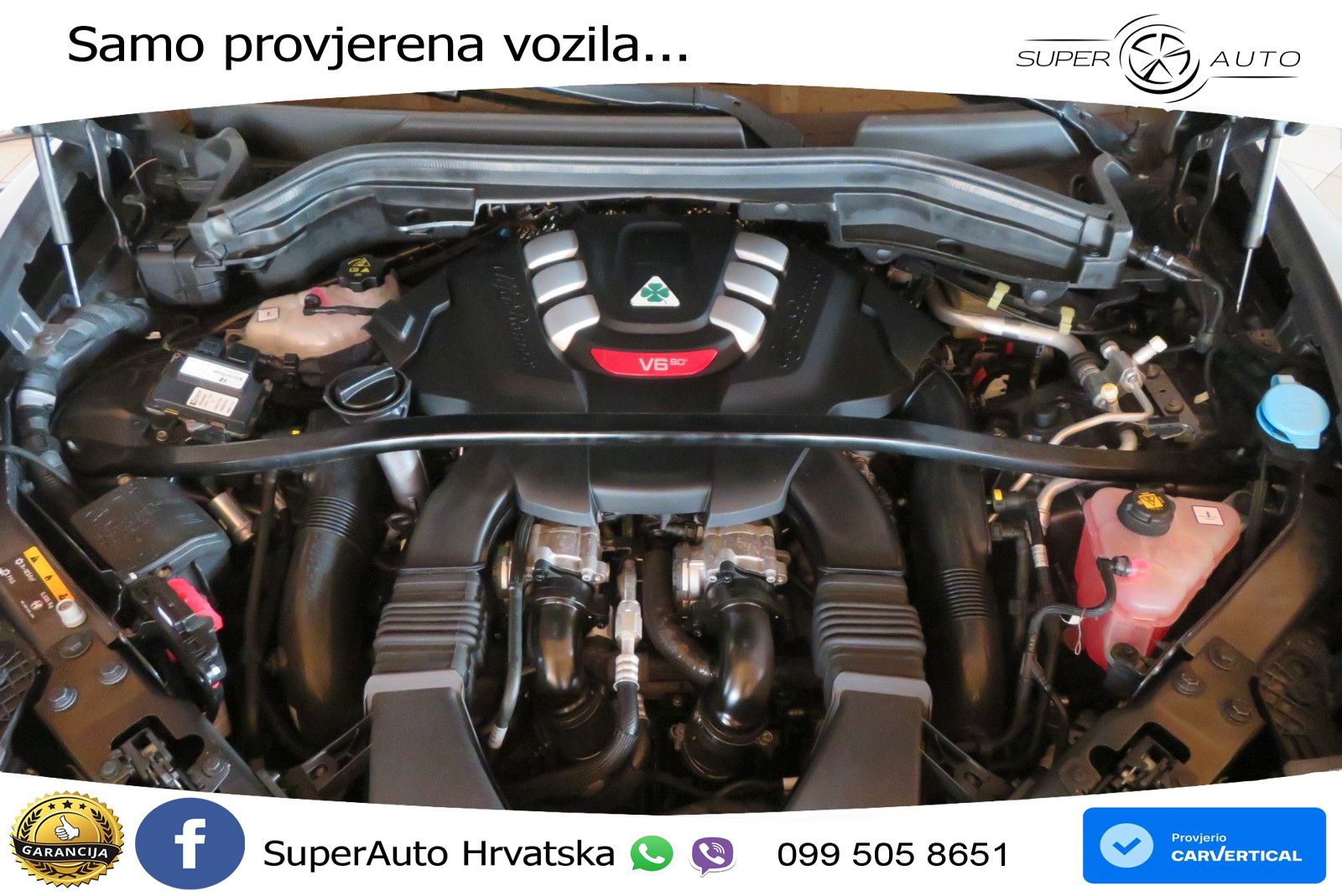 Alfa Romeo Stelvio Quadrifoglio 2.9 V6 Bi-Turbo (520 KS) Q4 Automatic LED+GR SJED+ACC