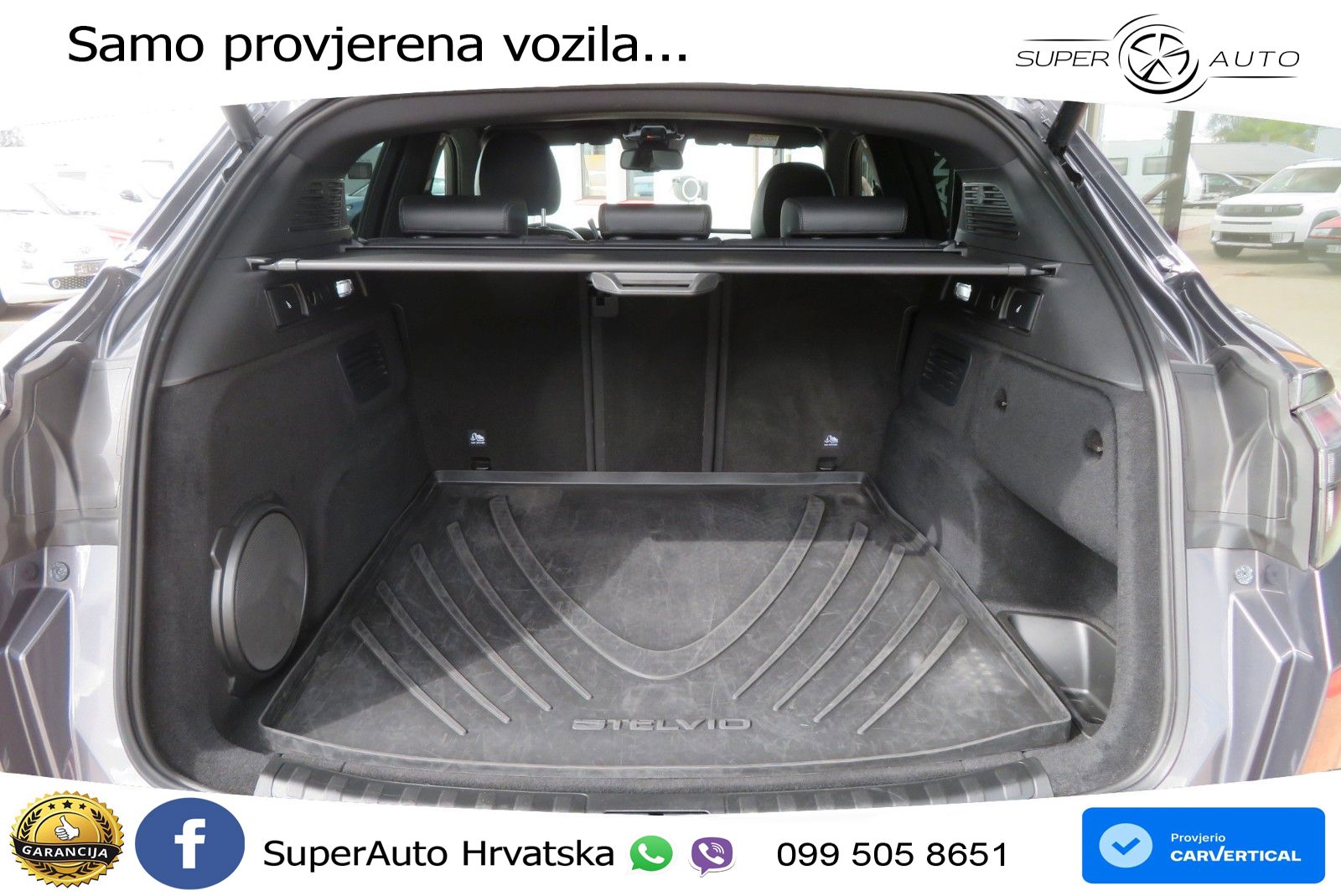 Alfa Romeo Stelvio Quadrifoglio 2.9 V6 Bi-Turbo (520 KS) Q4 Automatic LED+GR SJED+ACC