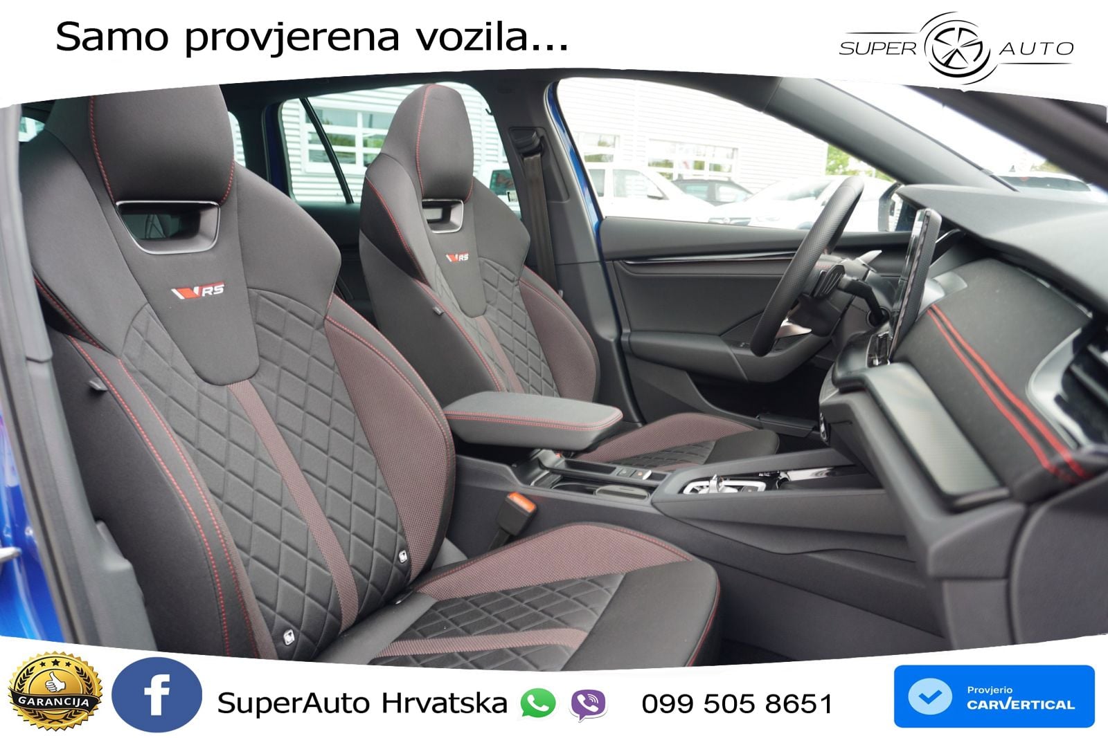 Škoda Octavia Combi RS 2.0 TSI (265 KS) DSG LED+GR SJED+ACC
