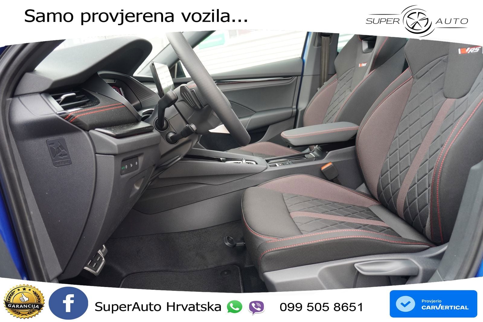 Škoda Octavia Combi RS 2.0 TSI (265 KS) DSG LED+GR SJED+ACC