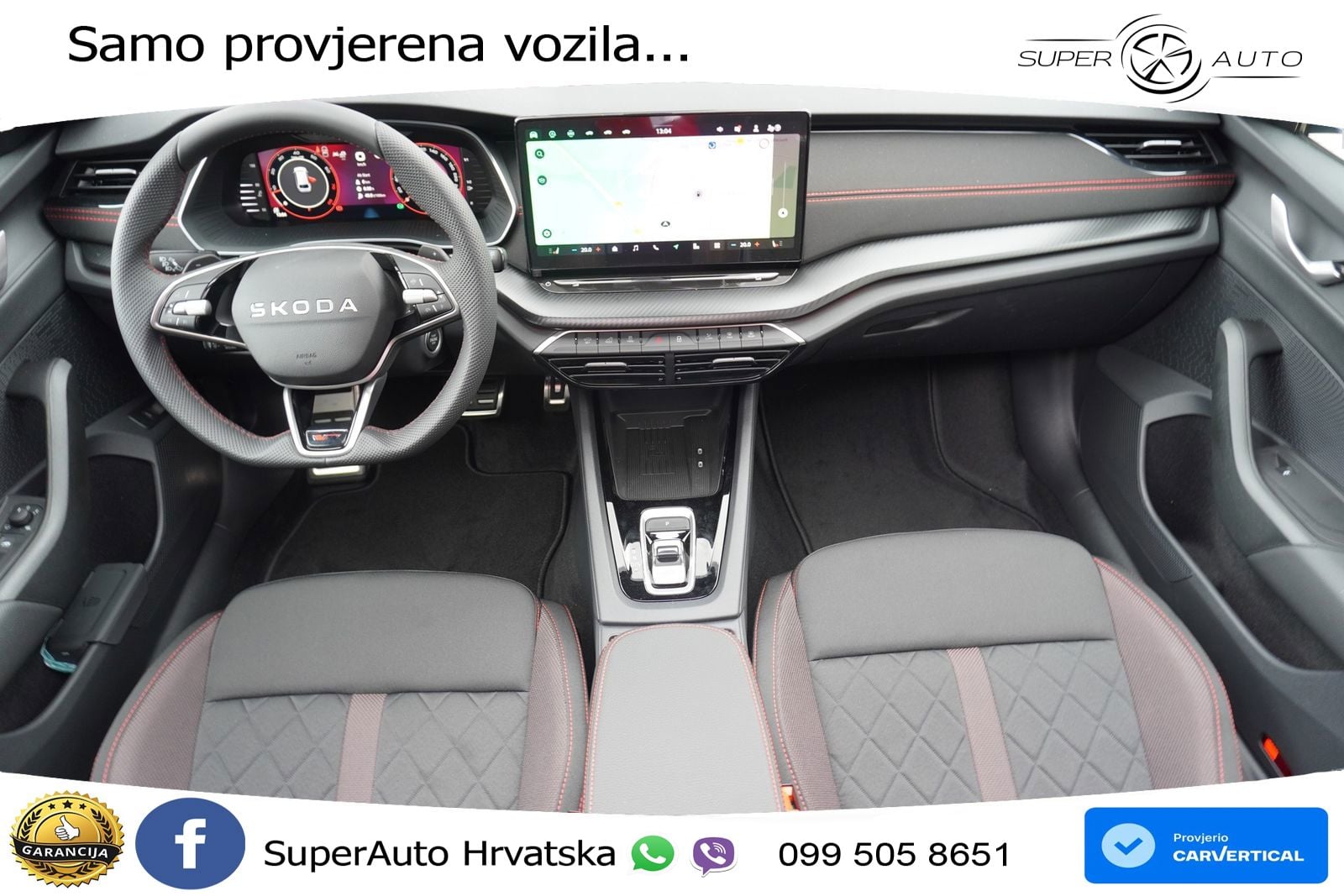 Škoda Octavia Combi RS 2.0 TSI (265 KS) DSG LED+GR SJED+ACC