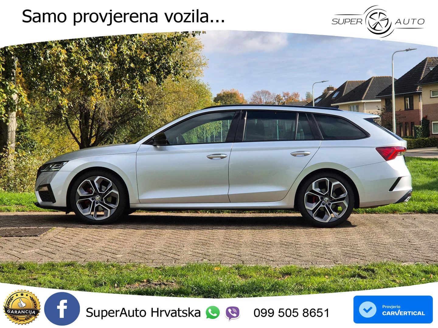 Škoda Octavia Combi RS 2.0 TDI (200 KS) DSG