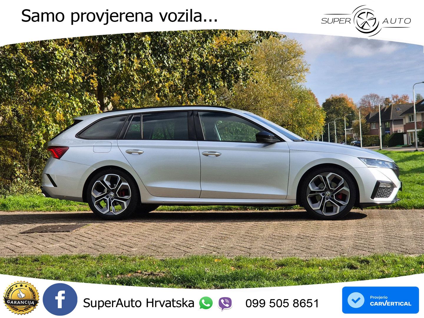 Škoda Octavia Combi RS 2.0 TDI (200 KS) DSG