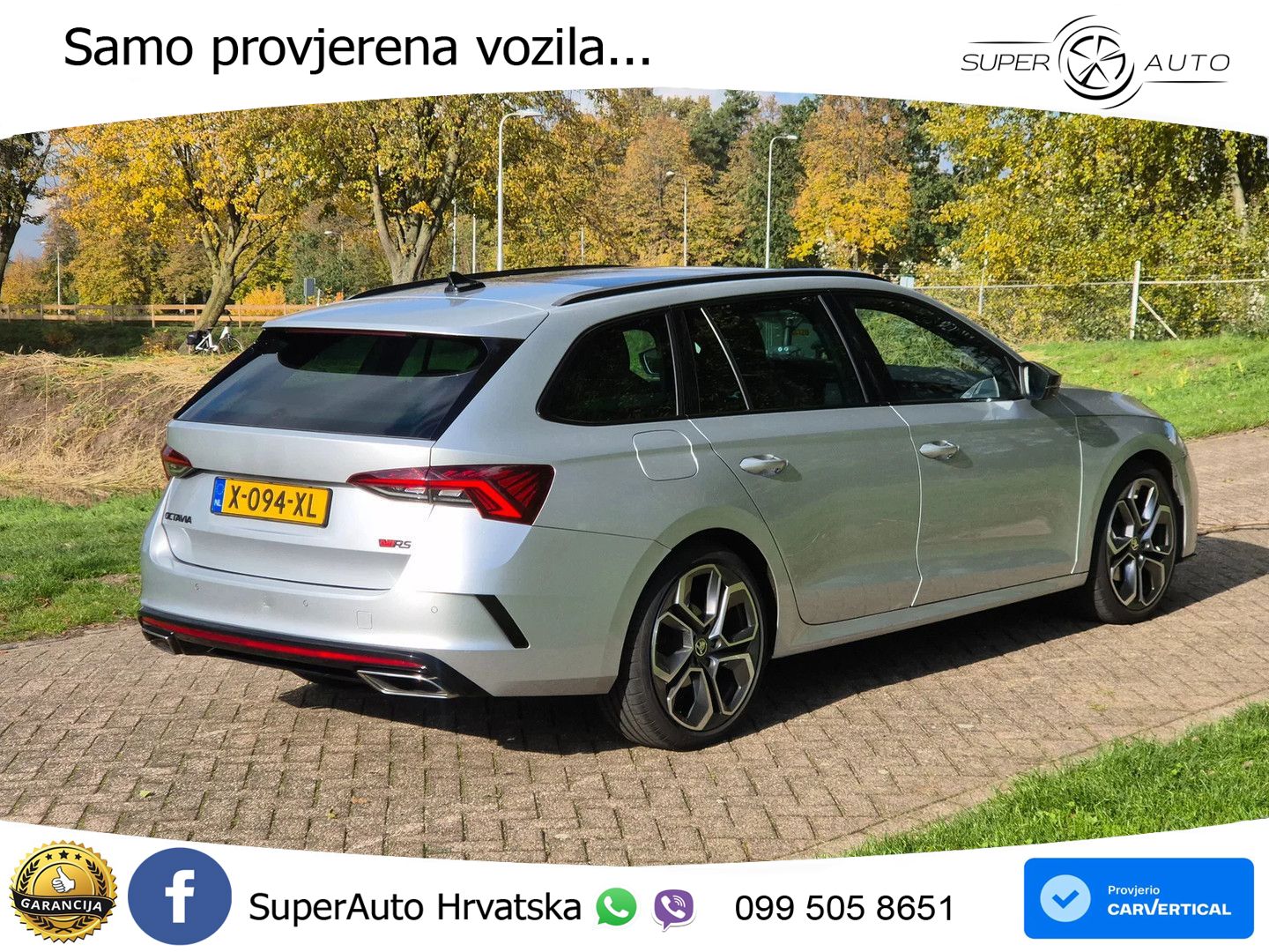Škoda Octavia Combi RS 2.0 TDI (200 KS) DSG