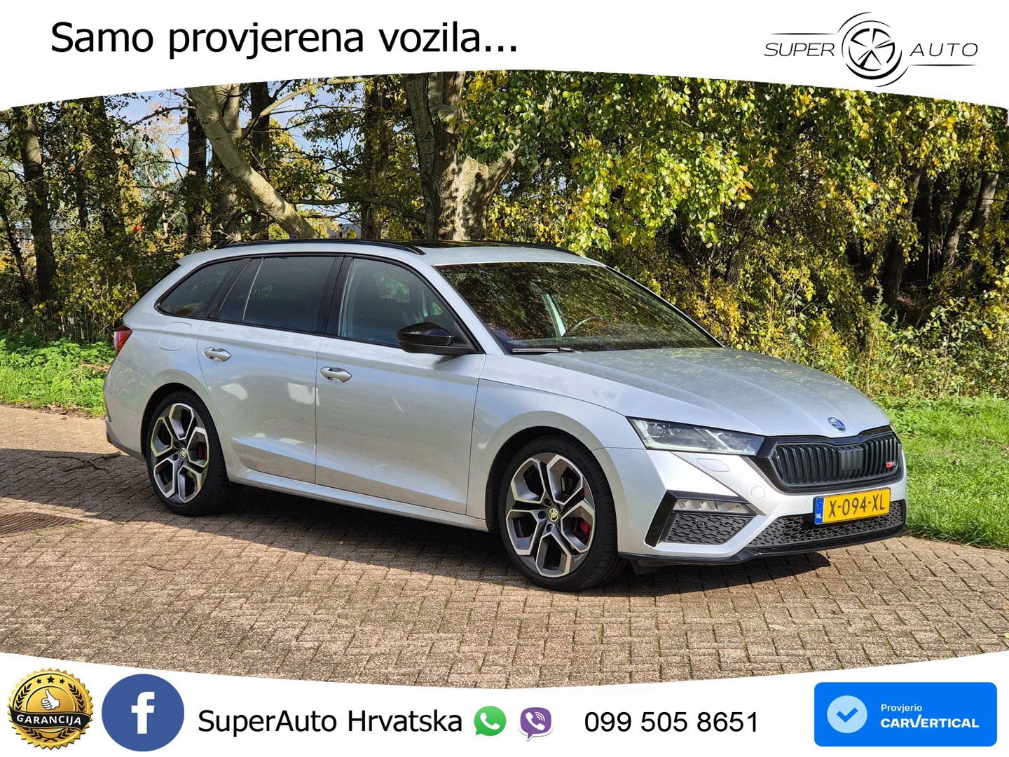 Škoda Octavia Combi RS 2.0 TDI (200 KS) DSG