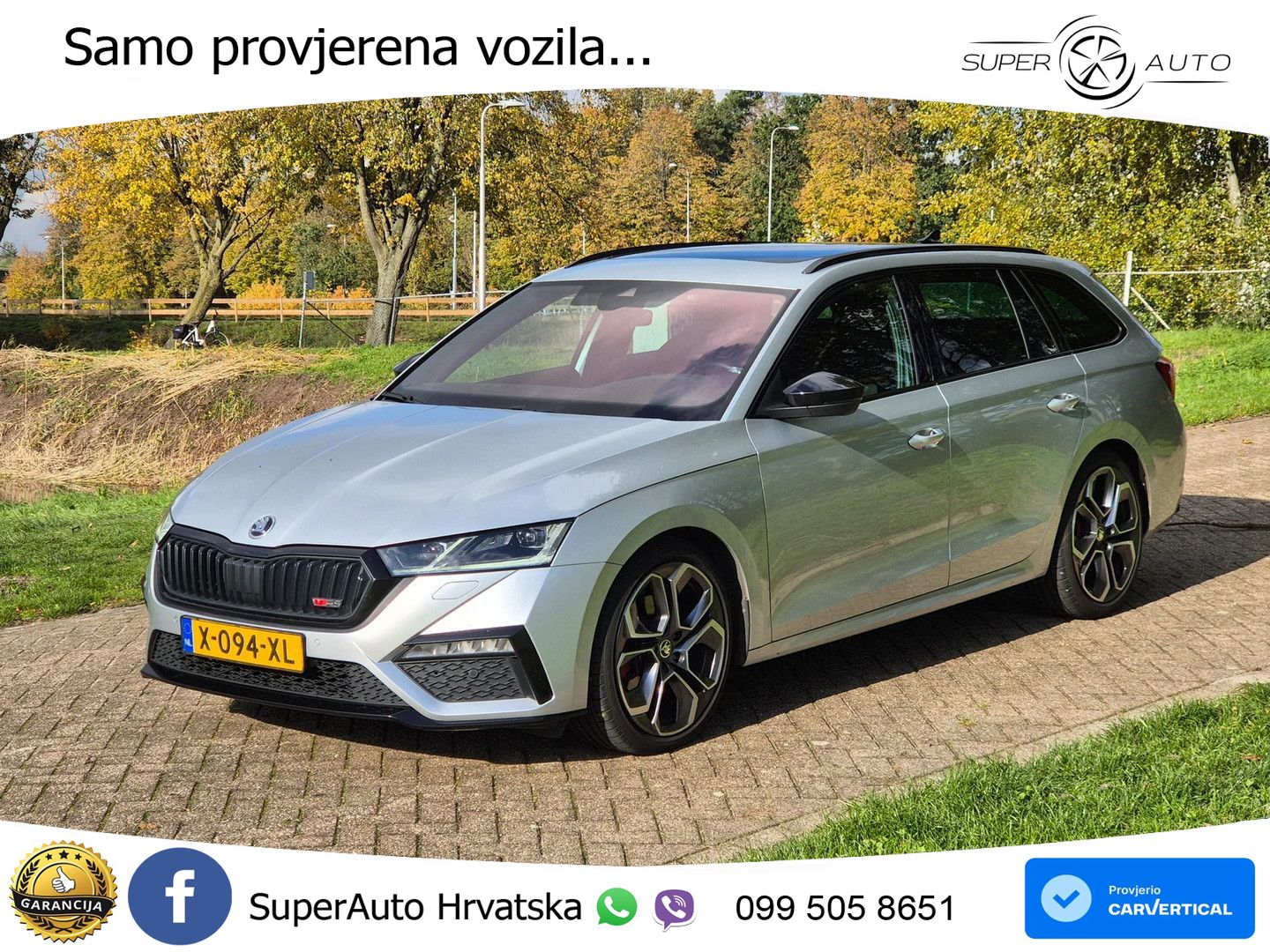 Škoda Octavia Combi RS 2.0 TDI (200 KS) DSG