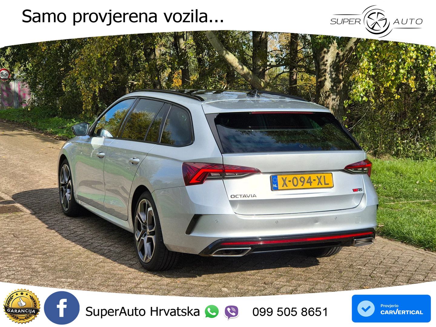 Škoda Octavia Combi RS 2.0 TDI (200 KS) DSG