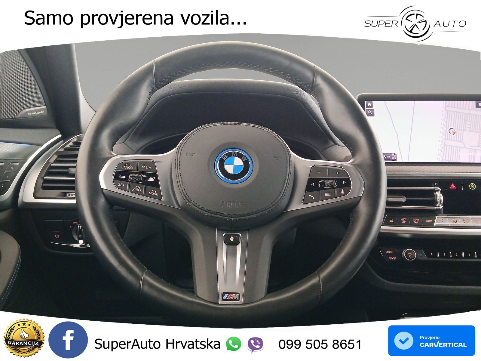 BMW iX3 80 kWh (286 KS) M Sport LED+GR SJED+ACC