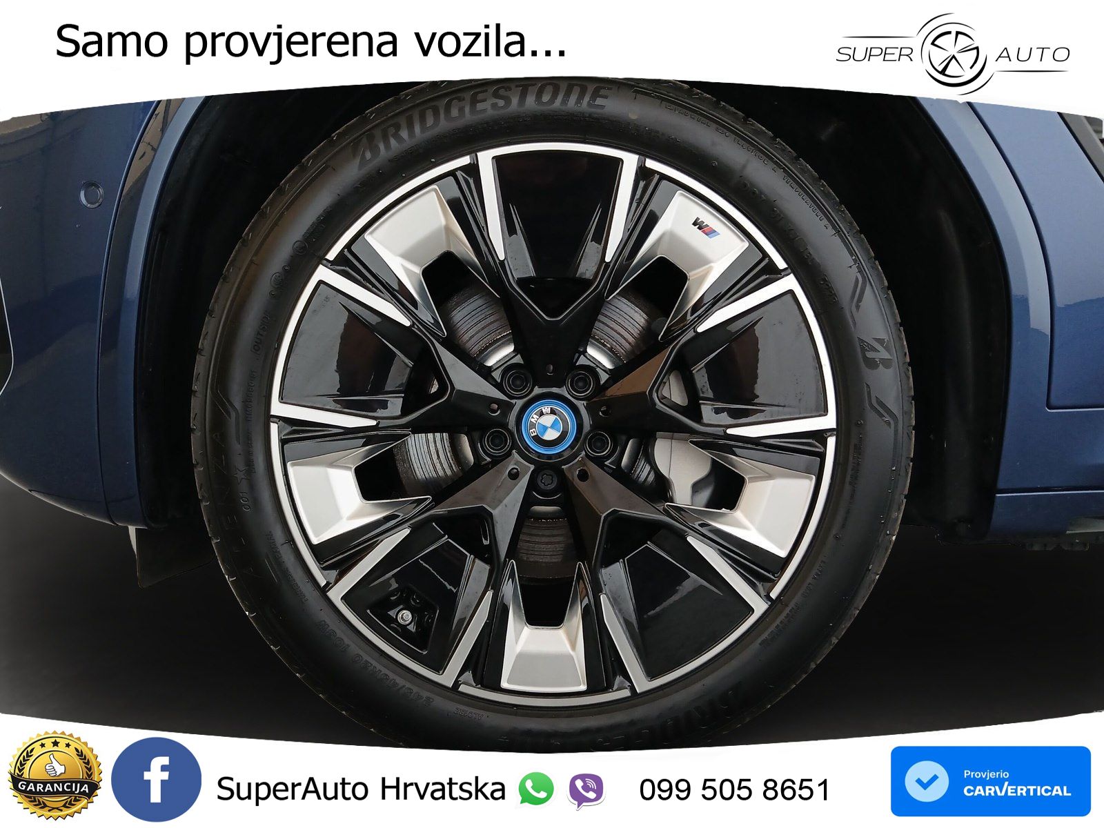 BMW iX3 80 kWh (286 KS) M Sport LED+GR SJED+ACC