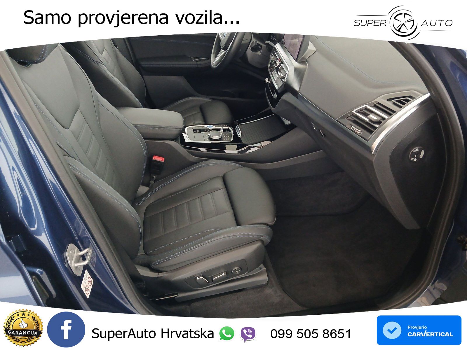 BMW iX3 80 kWh (286 KS) M Sport LED+GR SJED+ACC