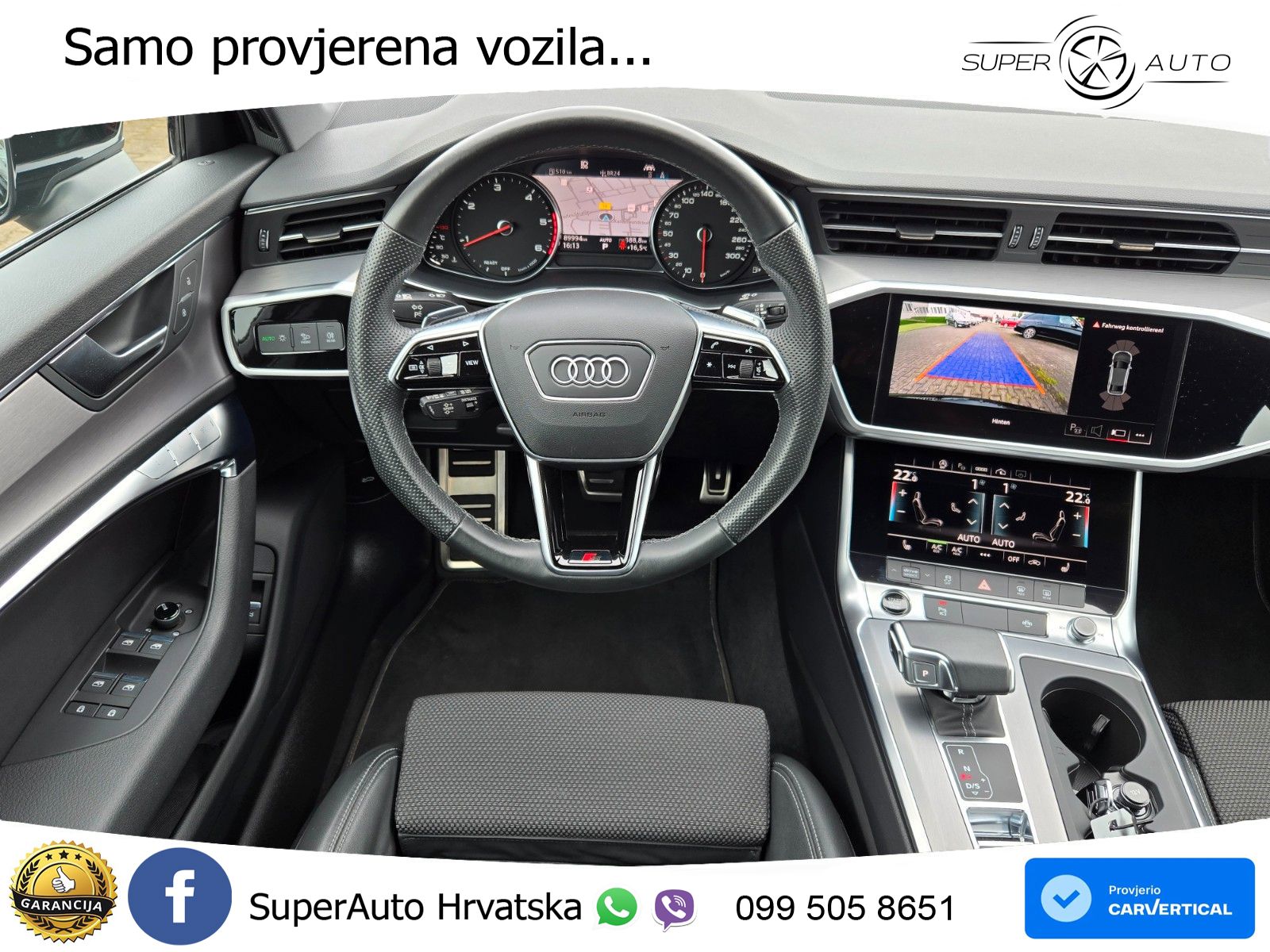 Audi A6 40 TDI (204 KS) S tronic S line LED+GR SJED+ACC