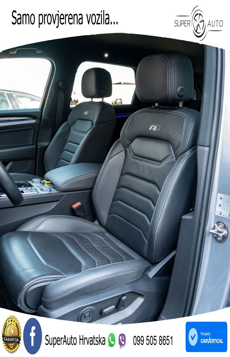 Volkswagen Touareg 3.0 V6 TDI (286 KS) 4MOTION Tiptronic R-Line ZRAČNI+ACC+GR SJED+KAM