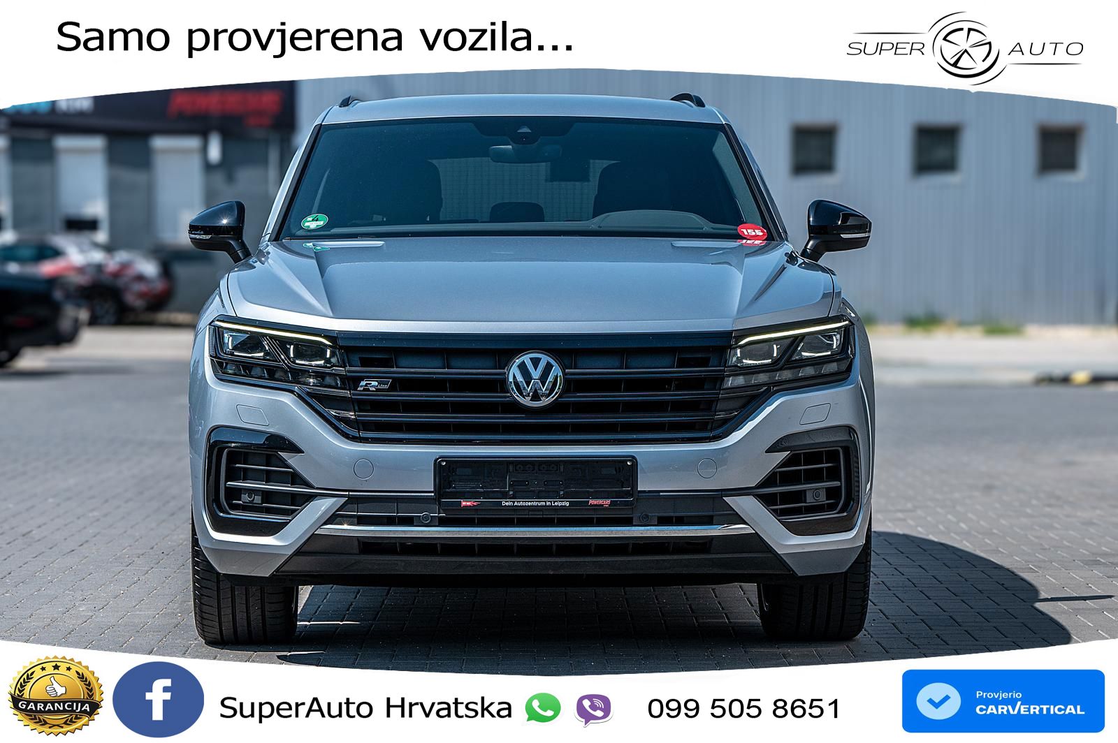 Volkswagen Touareg 3.0 V6 TDI (286 KS) 4MOTION Tiptronic R-Line ZRAČNI+ACC+GR SJED+KAM