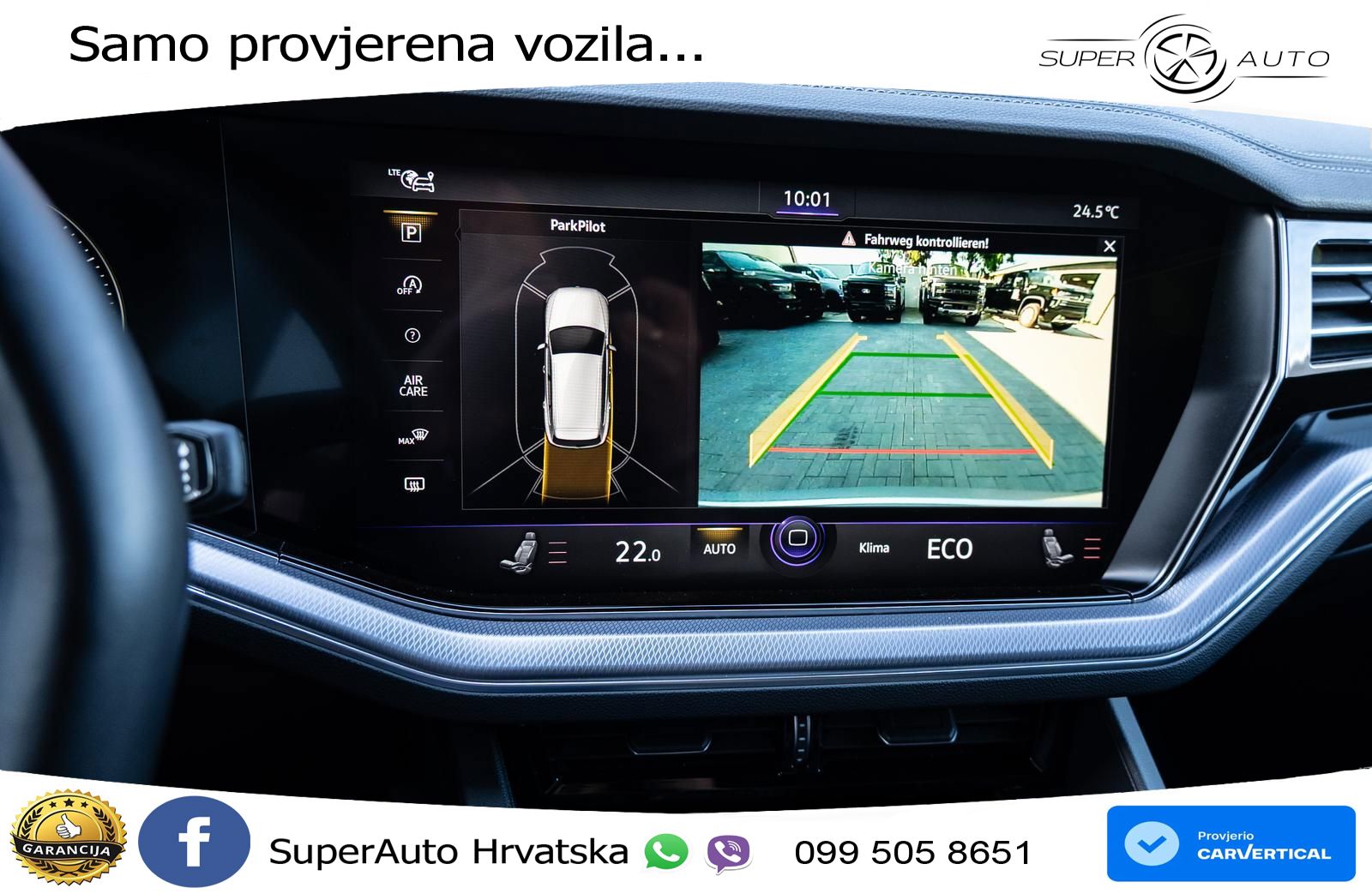 Volkswagen Touareg 3.0 V6 TDI (286 KS) 4MOTION Tiptronic R-Line ZRAČNI+ACC+GR SJED+KAM