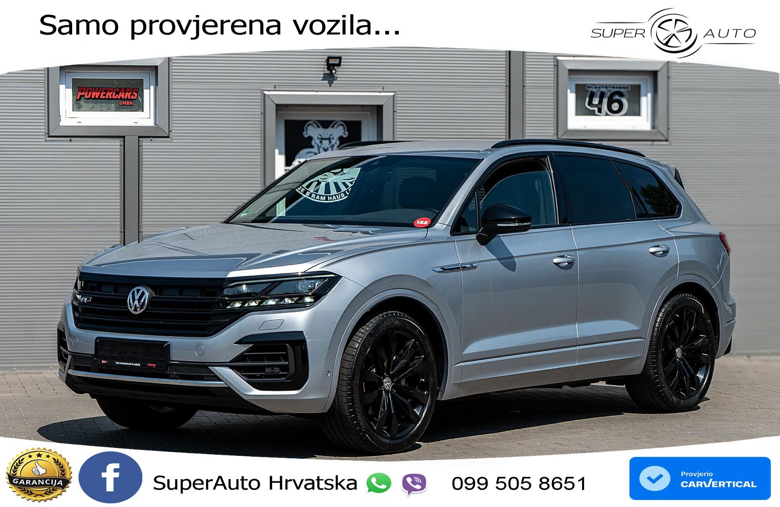 Volkswagen Touareg 3.0 V6 TDI (286 KS) 4MOTION Tiptronic R-Line ZRAČNI+ACC+GR SJED+KAM