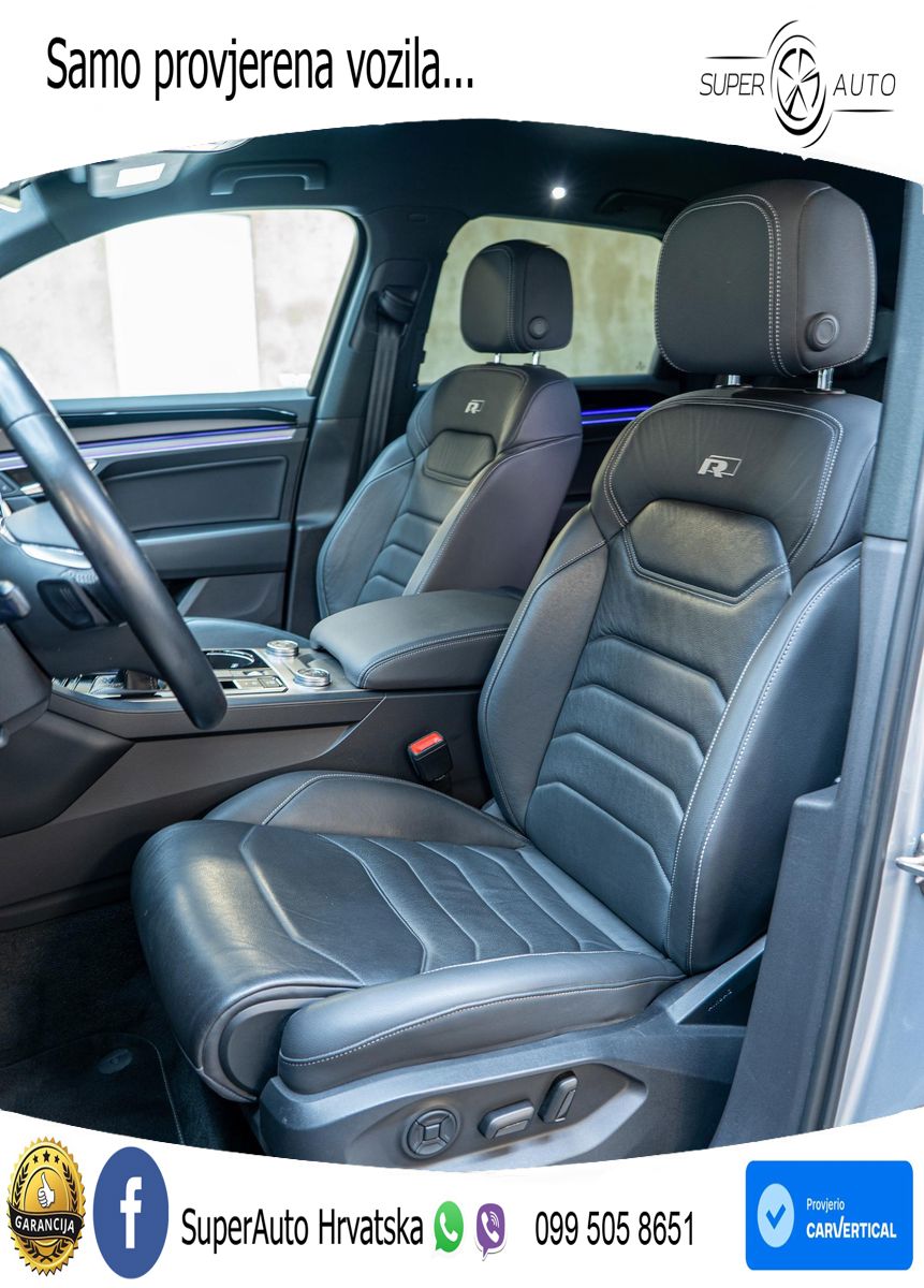 Volkswagen Touareg 3.0 V6 TDI (286 KS) 4MOTION Tiptronic R-Line ZRAČNI+ACC+GR SJED+KAM