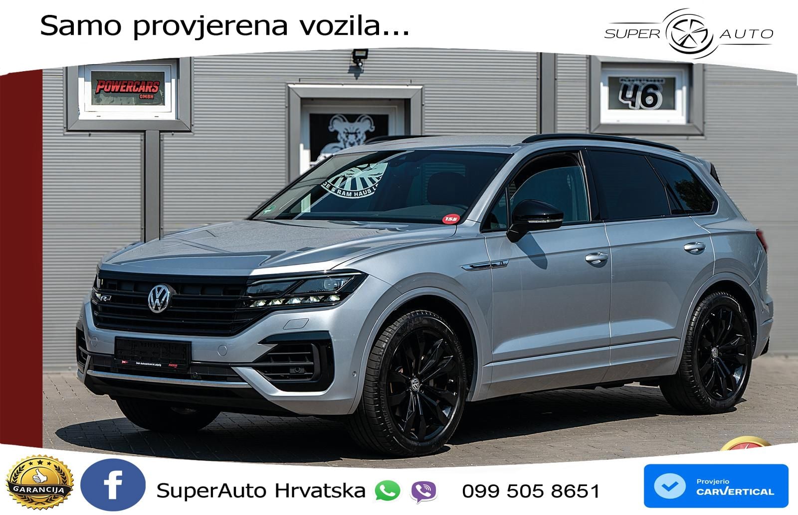 Volkswagen Touareg 3.0 V6 TDI (286 KS) 4MOTION Tiptronic R-Line ZRAČNI+ACC+GR SJED+KAM