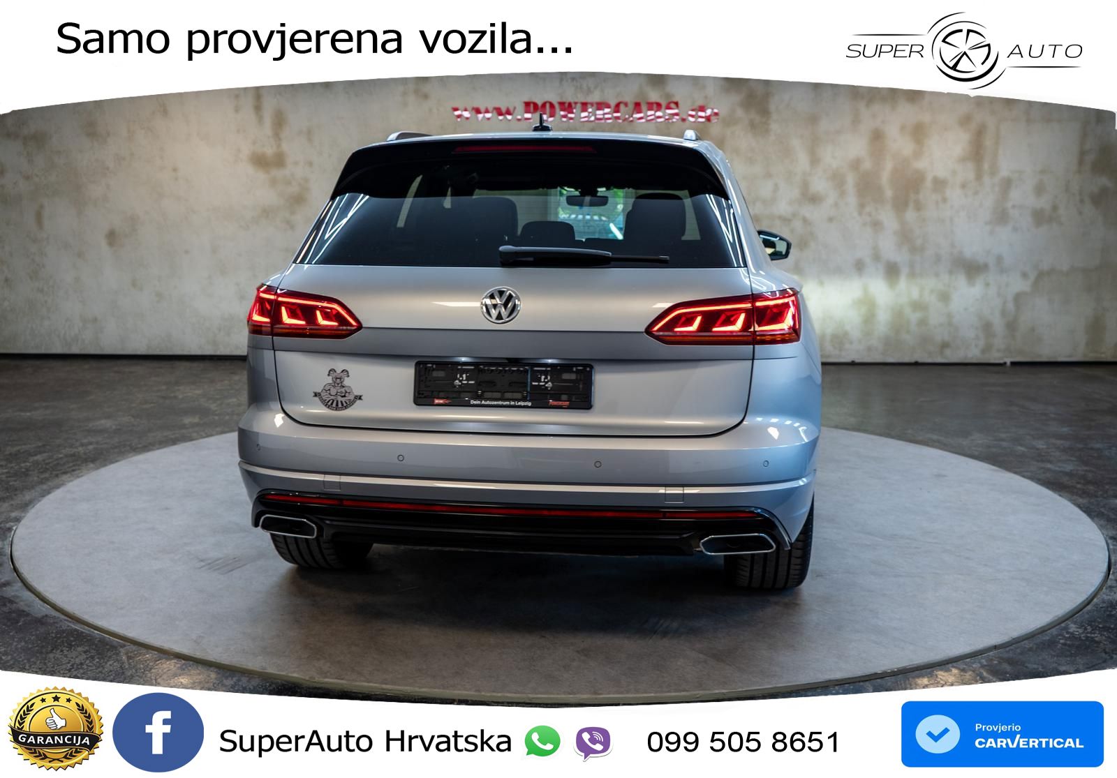 Volkswagen Touareg 3.0 V6 TDI (286 KS) 4MOTION Tiptronic R-Line ZRAČNI+ACC+GR SJED+KAM