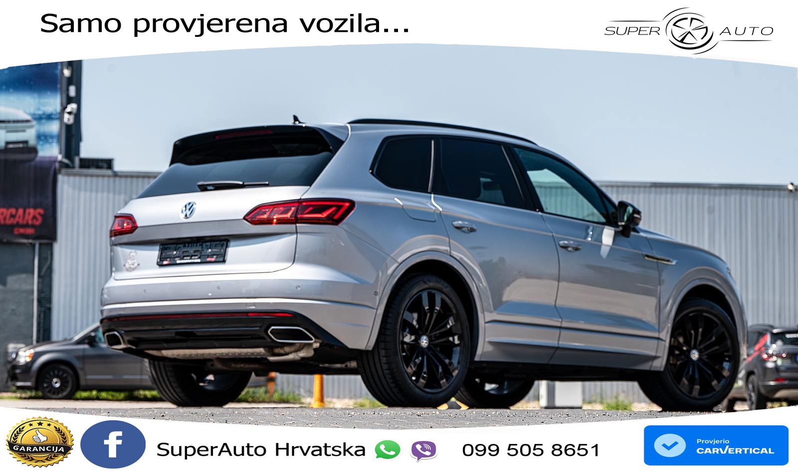 Volkswagen Touareg 3.0 V6 TDI (286 KS) 4MOTION Tiptronic R-Line ZRAČNI+ACC+GR SJED+KAM