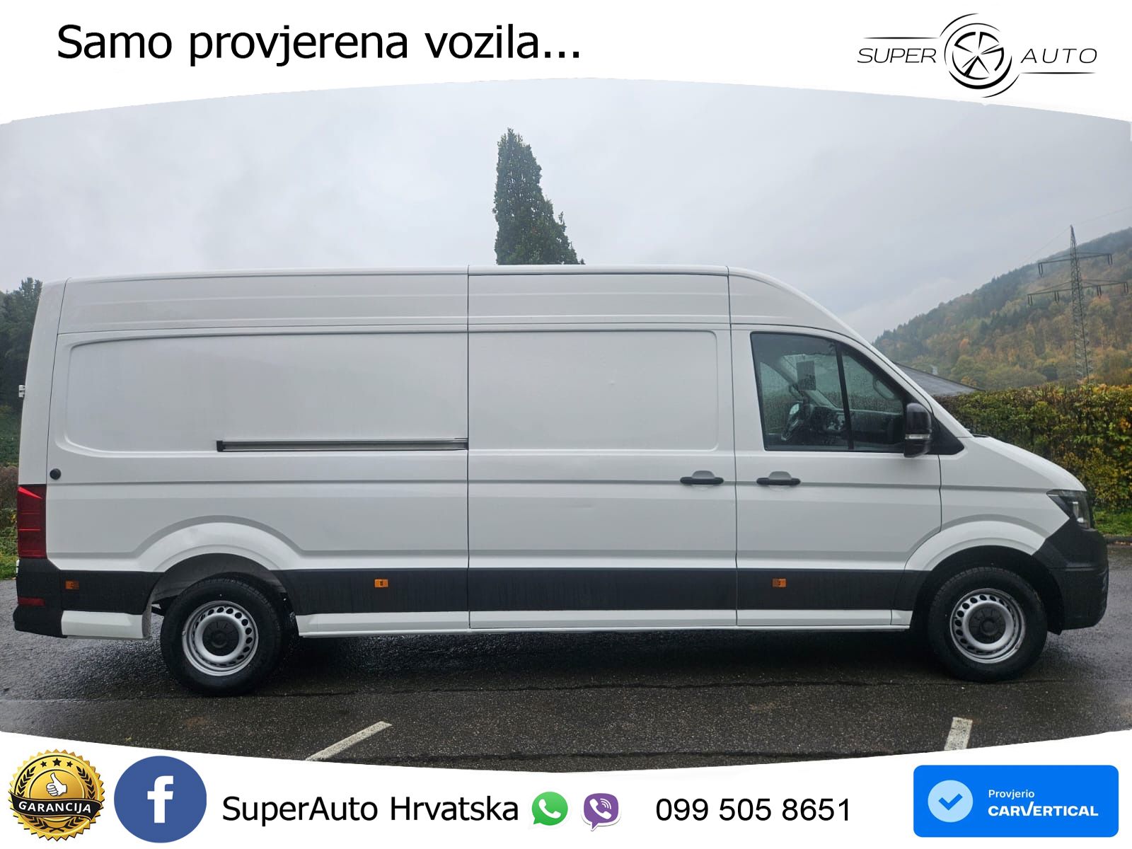 Volkswagen Crafter Kasten 35 Maxi Kamera 2xSchiebetür Klima 140 KS