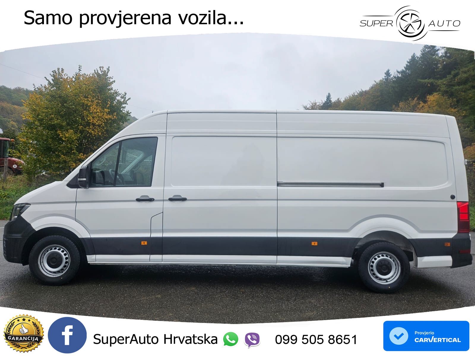 Volkswagen Crafter Kasten 35 Maxi Kamera 2xSchiebetür Klima 140 KS