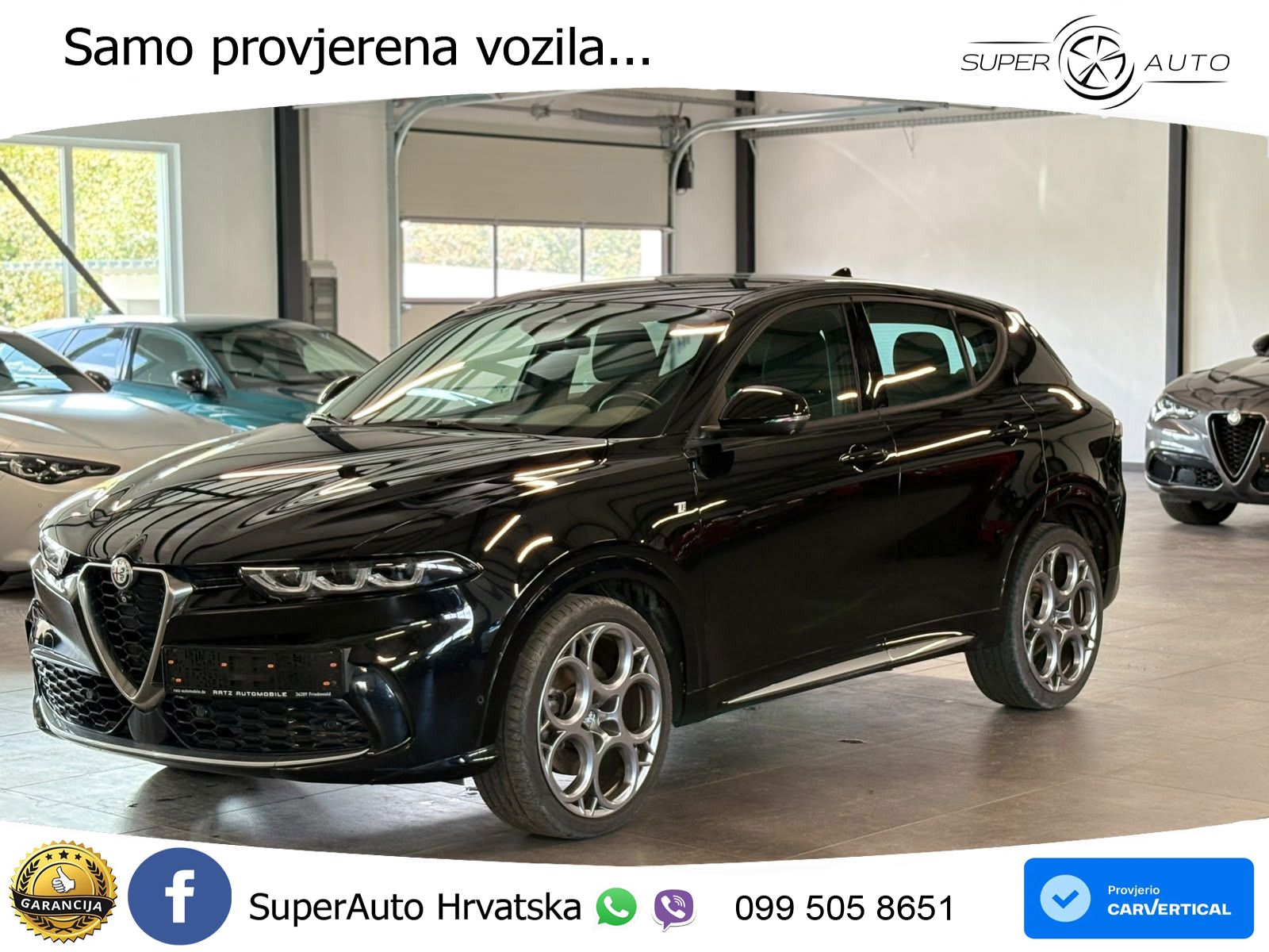 Alfa Romeo Tonale 1.5 VGT (160 KS) 48V-Hybrid TCT LED+GR SJED+ACC