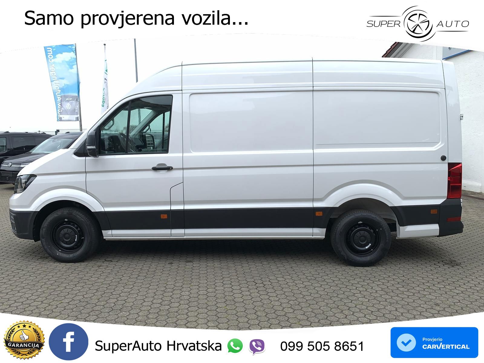 Volkswagen Crafter 35 Kasten MR Hoch Kamera APP Schwingsitz 140 KS