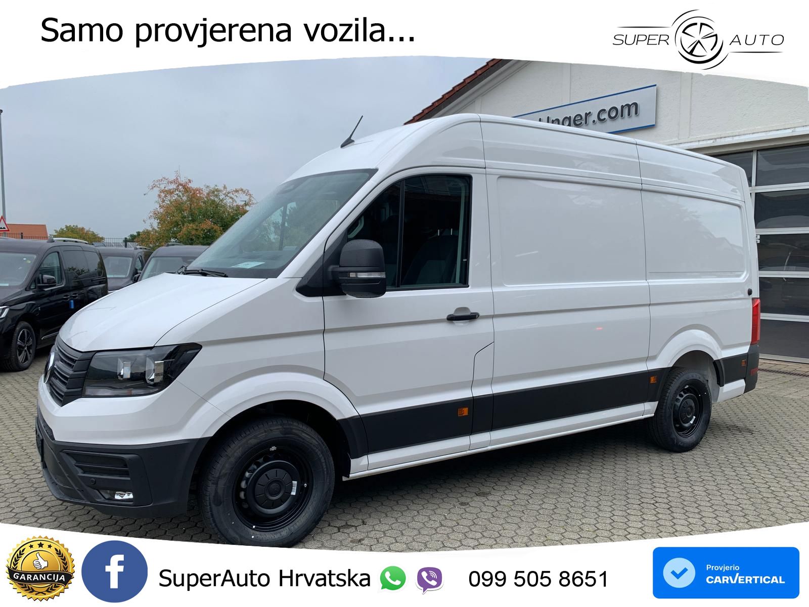 Volkswagen Crafter 35 Kasten MR Hoch Kamera APP Schwingsitz 140 KS