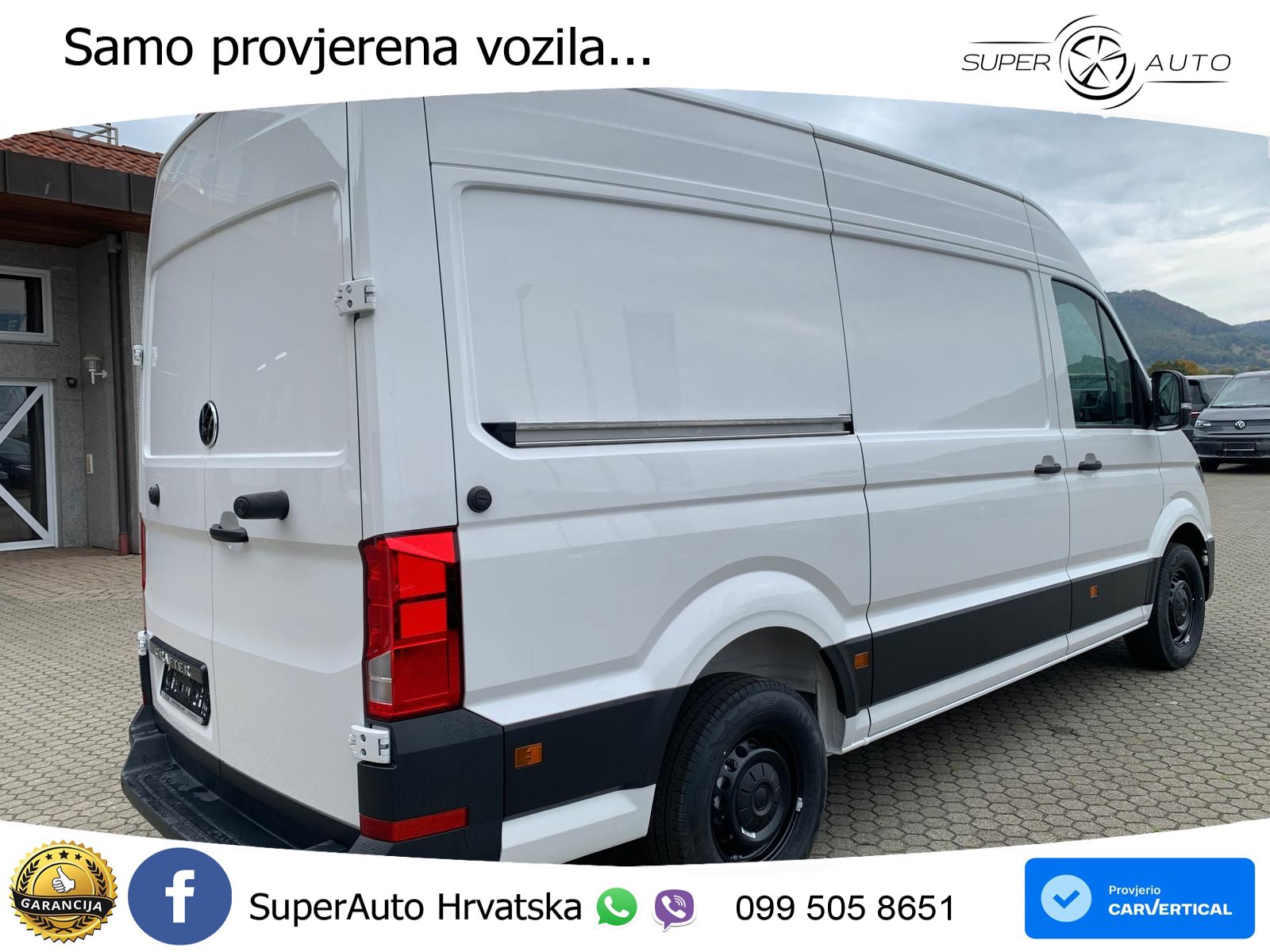 Volkswagen Crafter 35 Kasten MR Hoch Kamera APP Schwingsitz 140 KS