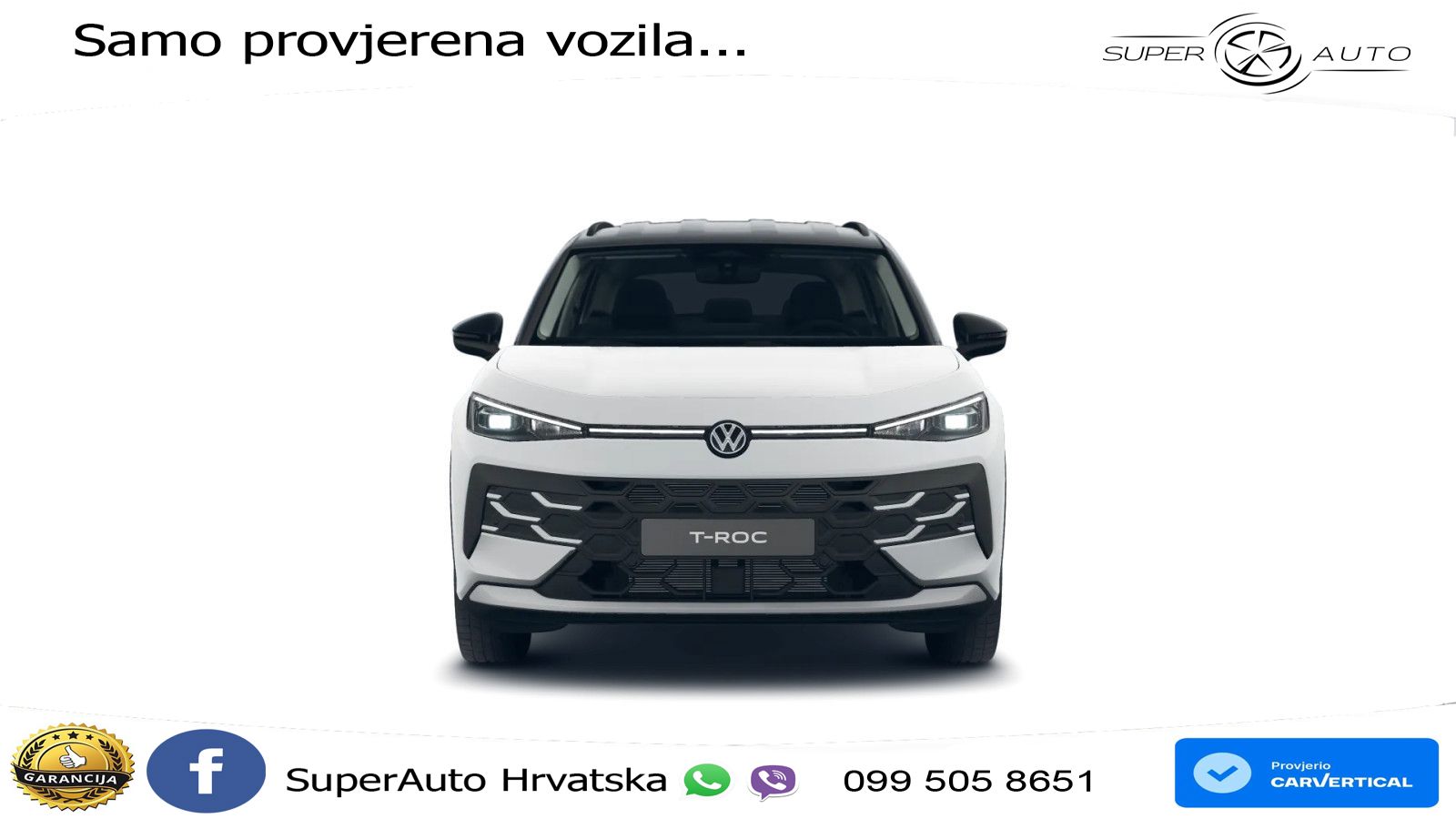 Volkswagen T-Roc 1.5 TSI (150 KS) DSG LED+GR SJED+ACC