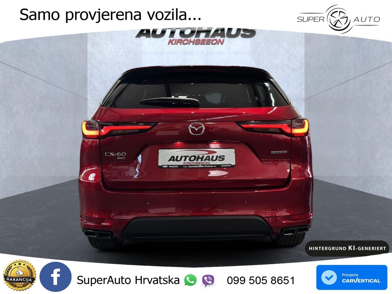 Mazda CX-60 3.3 e-Skyactiv D (254 KS) AWD Automatic MATRIX+GR SJED+KAM