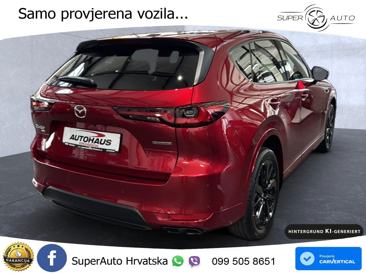 Mazda CX-60 3.3 e-Skyactiv D (254 KS) AWD Automatic MATRIX+GR SJED+KAM