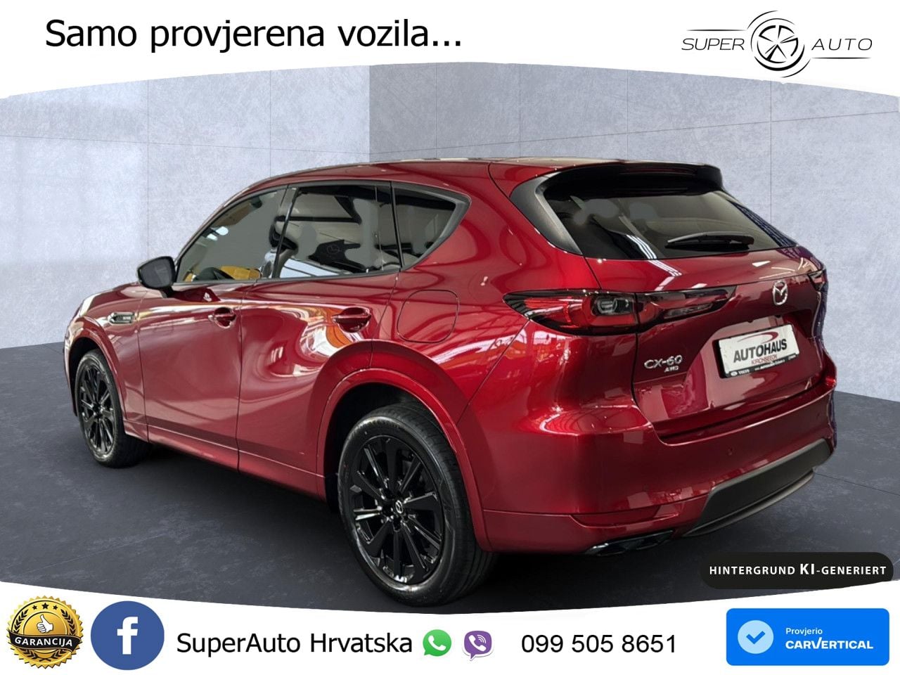 Mazda CX-60 3.3 e-Skyactiv D (254 KS) AWD Automatic MATRIX+GR SJED+KAM