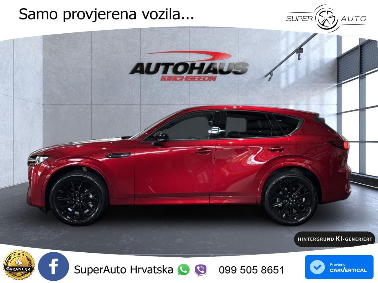 Mazda CX-60 3.3 e-Skyactiv D (254 KS) AWD Automatic MATRIX+GR SJED+KAM