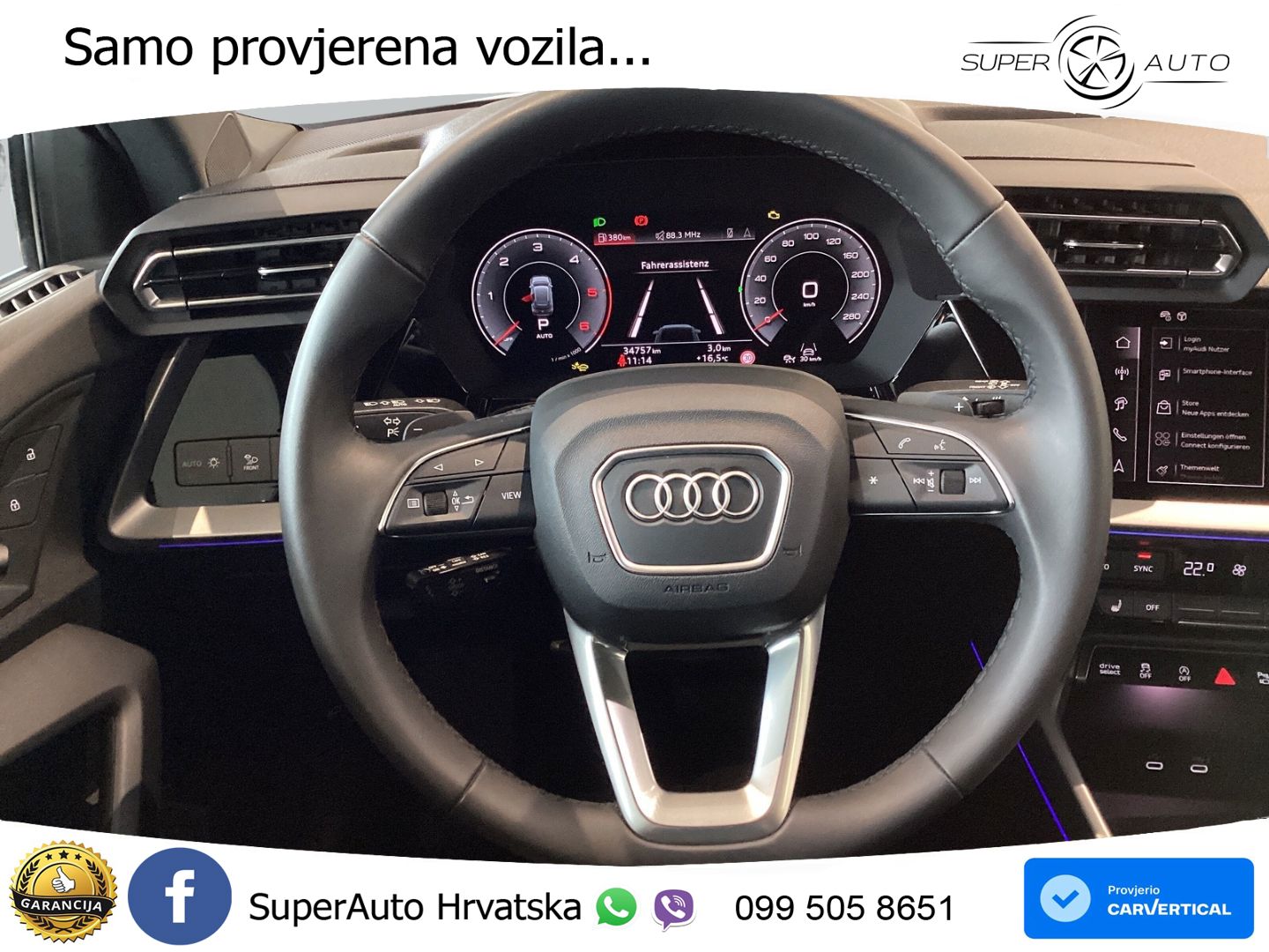 Audi A3 allstreet 35 TDI (150 KS) S tronic MATRIX+GR SJED+KAM