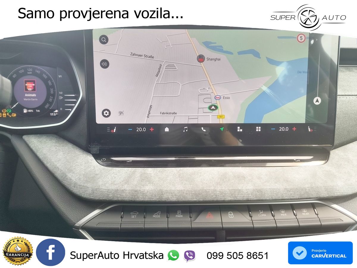 Škoda Octavia Combi 1.5 TSI (150 KS) DSG LED+GR SJED+ACC