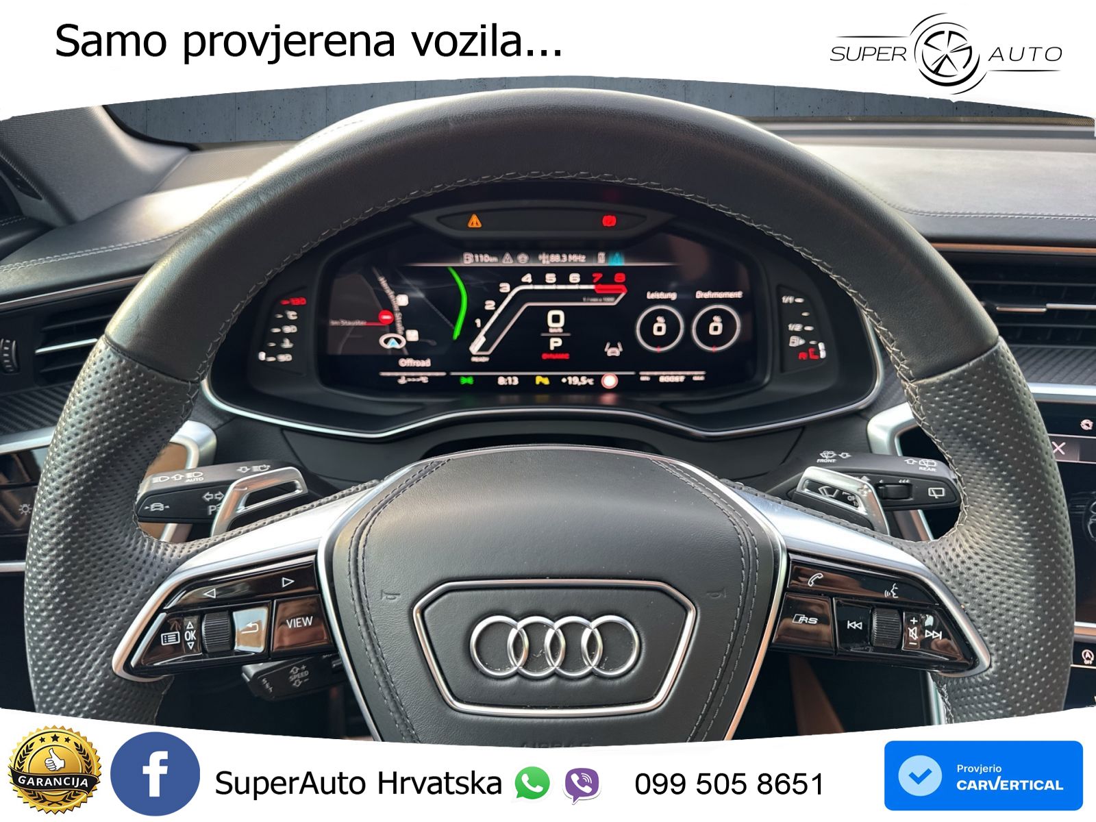 Audi RS6 Avant 4.0 TFSI V8 (600 KS) quattro Tiptronic LED+GR SJED+ACC