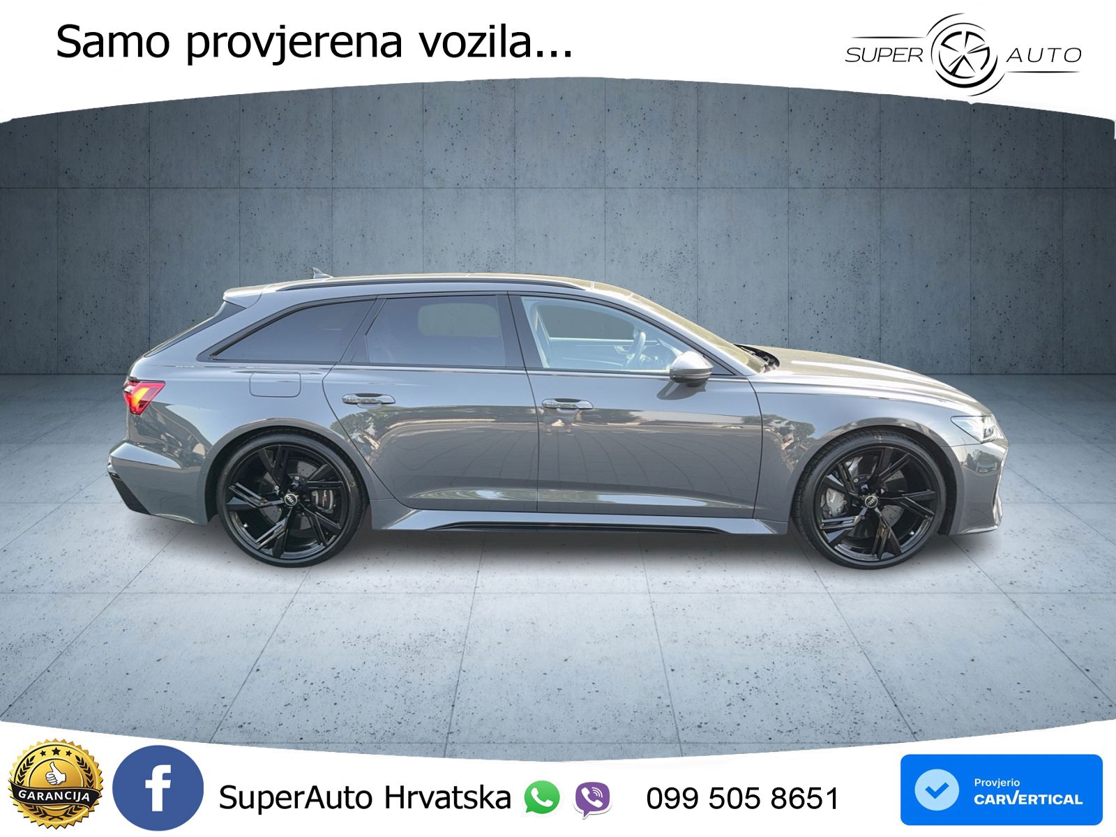 Audi RS6 Avant 4.0 TFSI V8 (600 KS) quattro Tiptronic LED+GR SJED+ACC