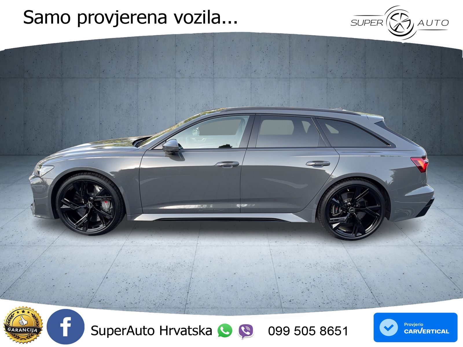 Audi RS6 Avant 4.0 TFSI V8 (600 KS) quattro Tiptronic LED+GR SJED+ACC