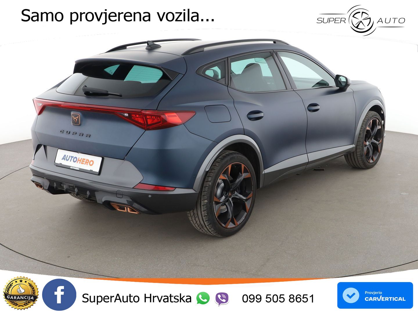 Cupra Formentor 1.4 TSI (245 KS) e-Hybrid DSG VZ LED+GR SJED+ACC