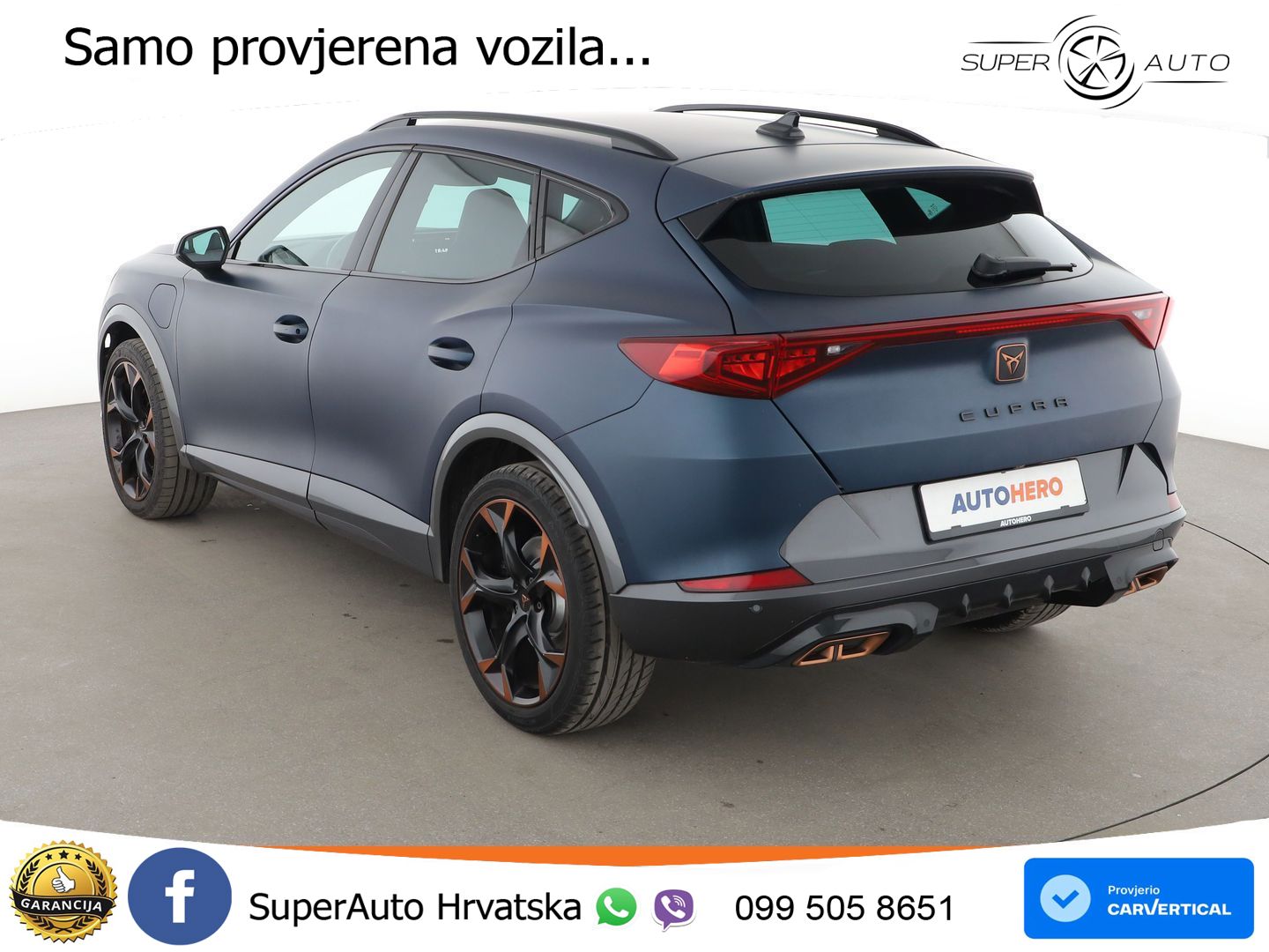 Cupra Formentor 1.4 TSI (245 KS) e-Hybrid DSG VZ LED+GR SJED+ACC