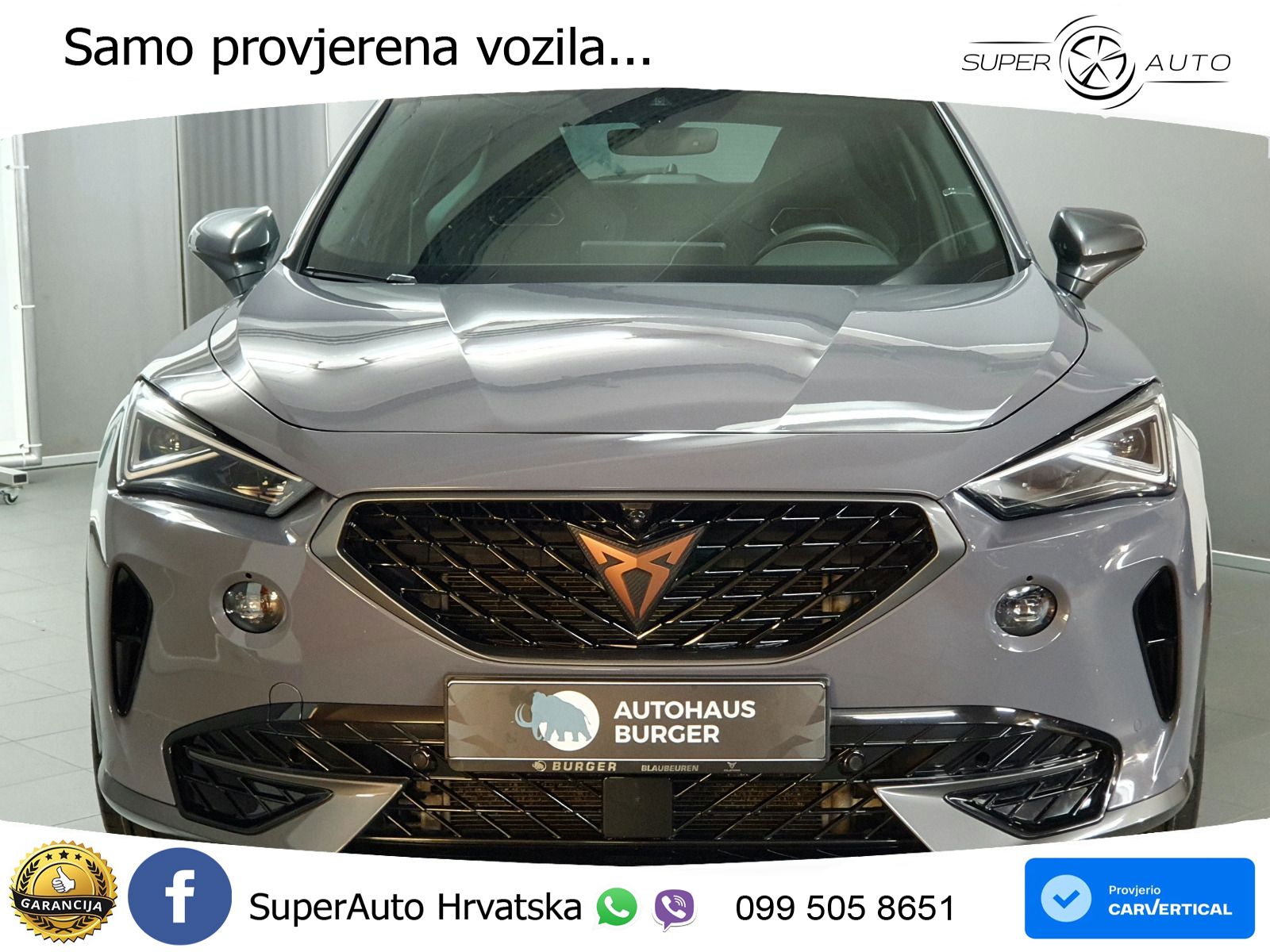 Cupra Formentor 1.4 TSI (245 KS) e-Hybrid DSG VZ LED+GR SJED+ACC