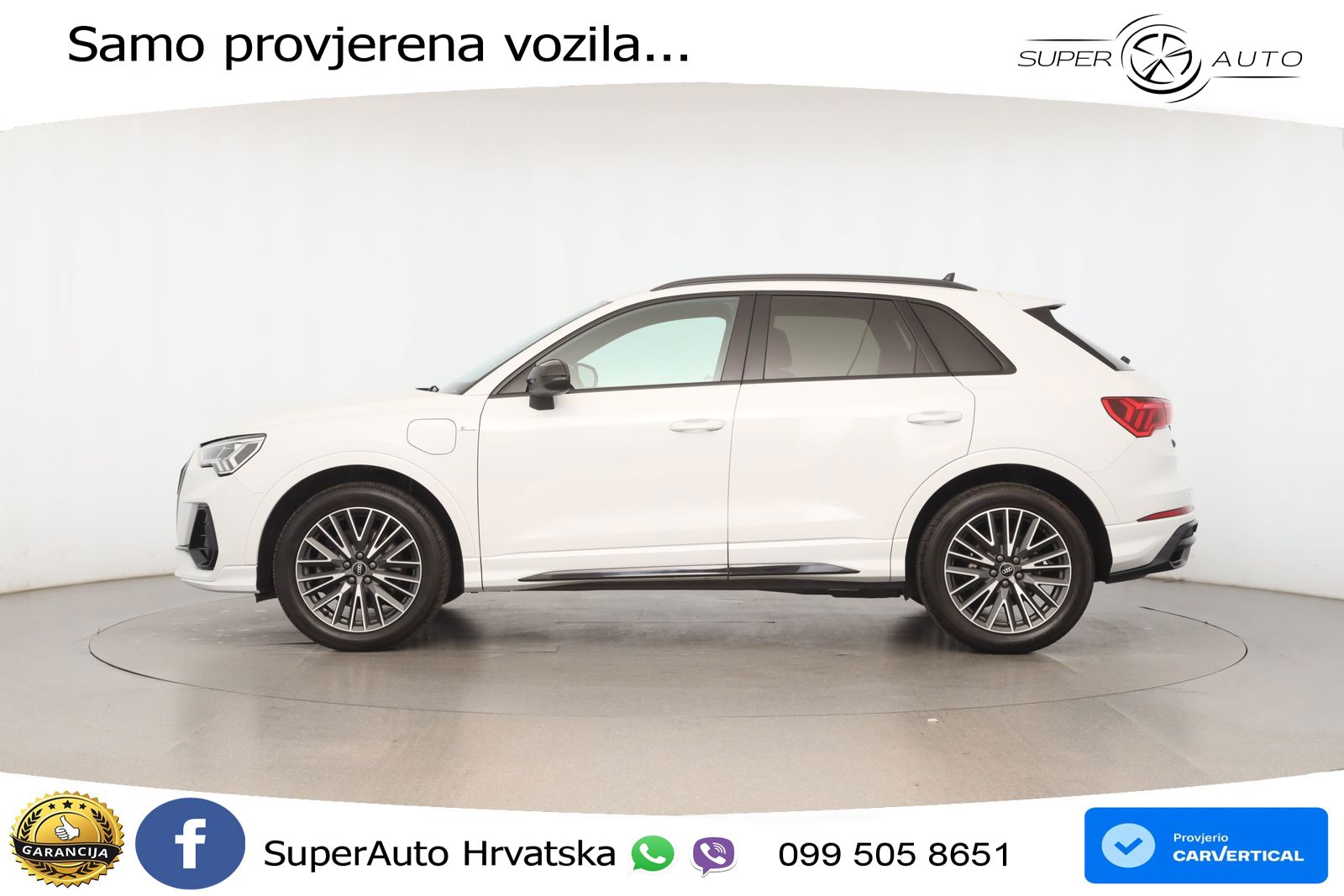 Audi Q3 45 TFSIe (245 KS) S tronic S line LED+GR SJED+ACC