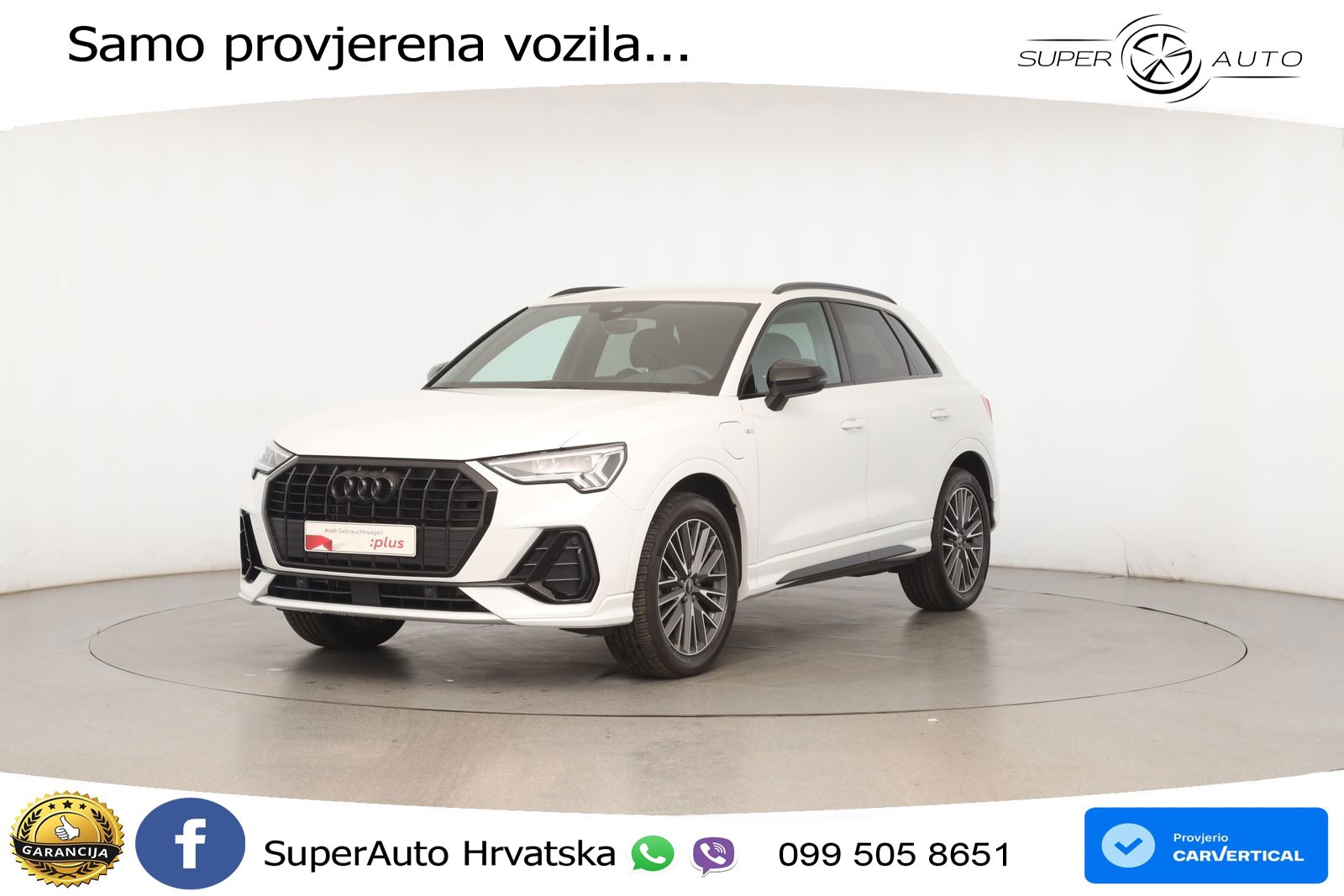 Audi Q3 45 TFSIe (245 KS) S tronic S line LED+GR SJED+ACC