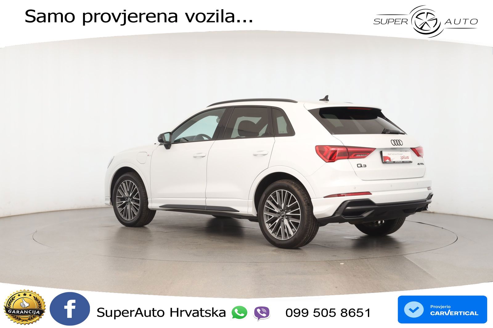 Audi Q3 45 TFSIe (245 KS) S tronic S line LED+GR SJED+ACC