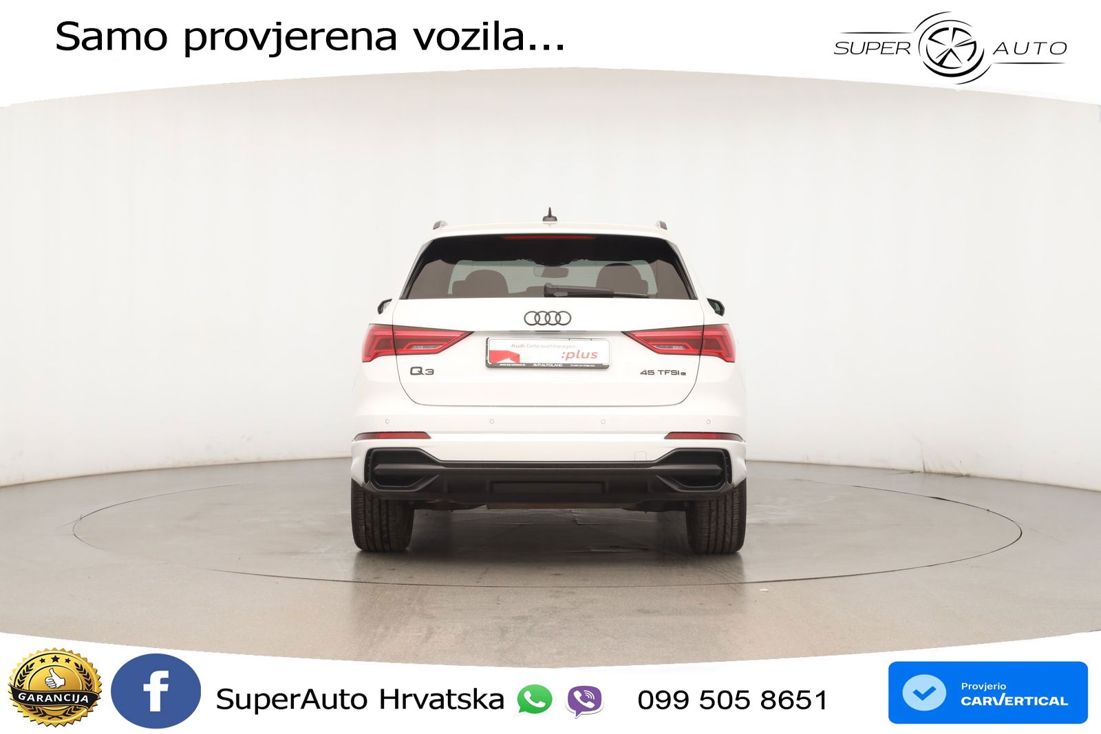 Audi Q3 45 TFSIe (245 KS) S tronic S line LED+GR SJED+ACC