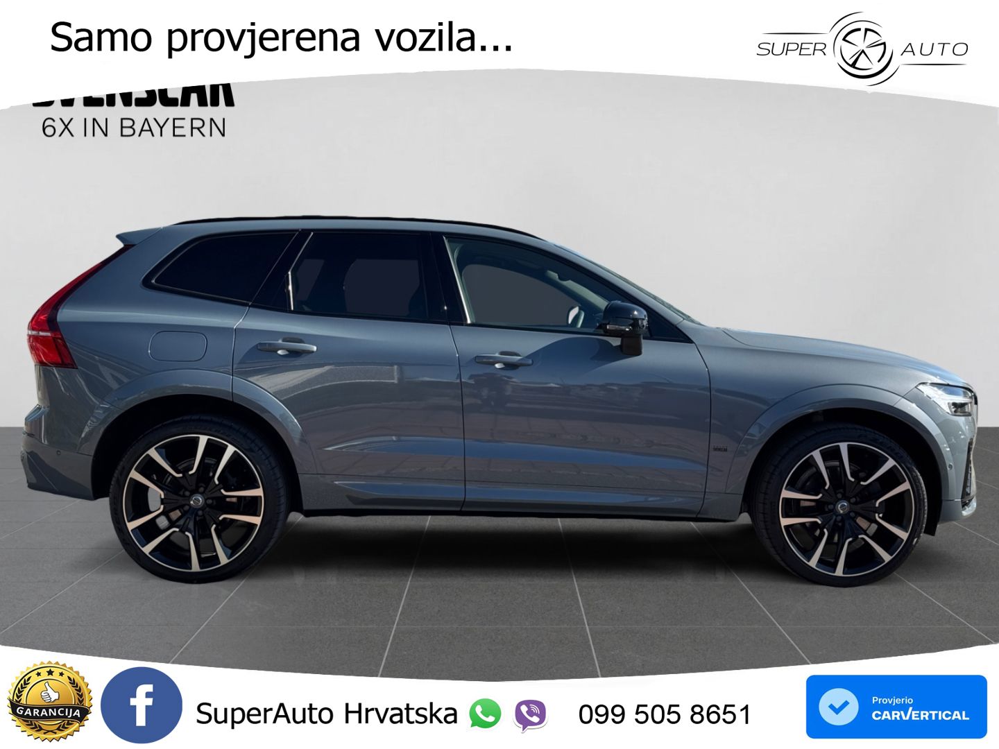 Volvo XC60 T8 AWD Geartronic ZRAČNI+ACC+GR SJED+KAM+PANO