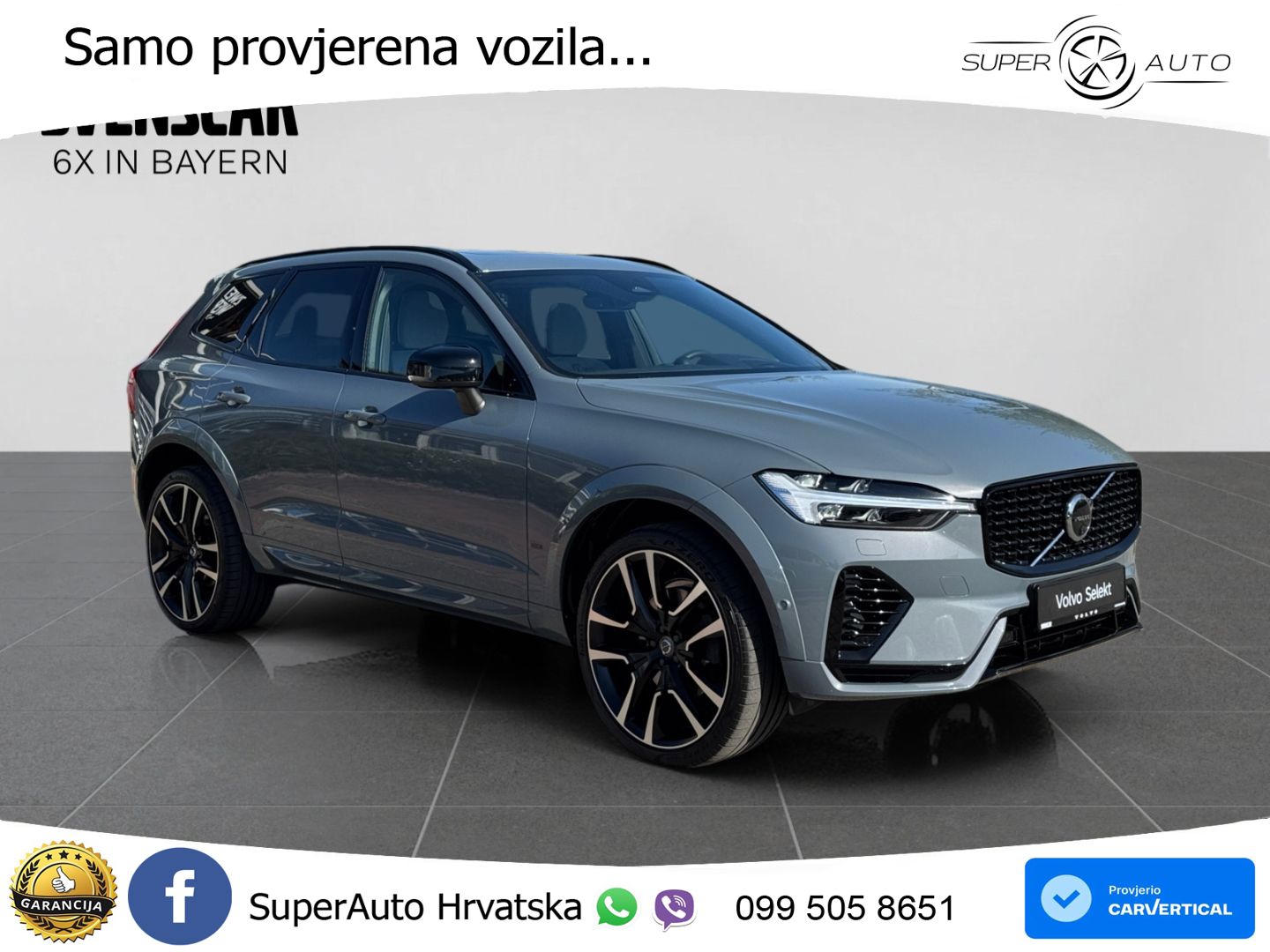 Volvo XC60 T8 AWD Geartronic ZRAČNI+ACC+GR SJED+KAM+PANO