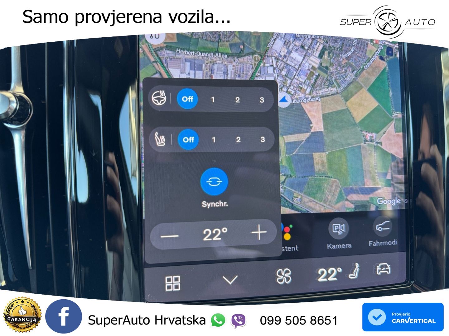 Volvo XC60 T8 AWD Geartronic ZRAČNI+ACC+GR SJED+KAM+PANO