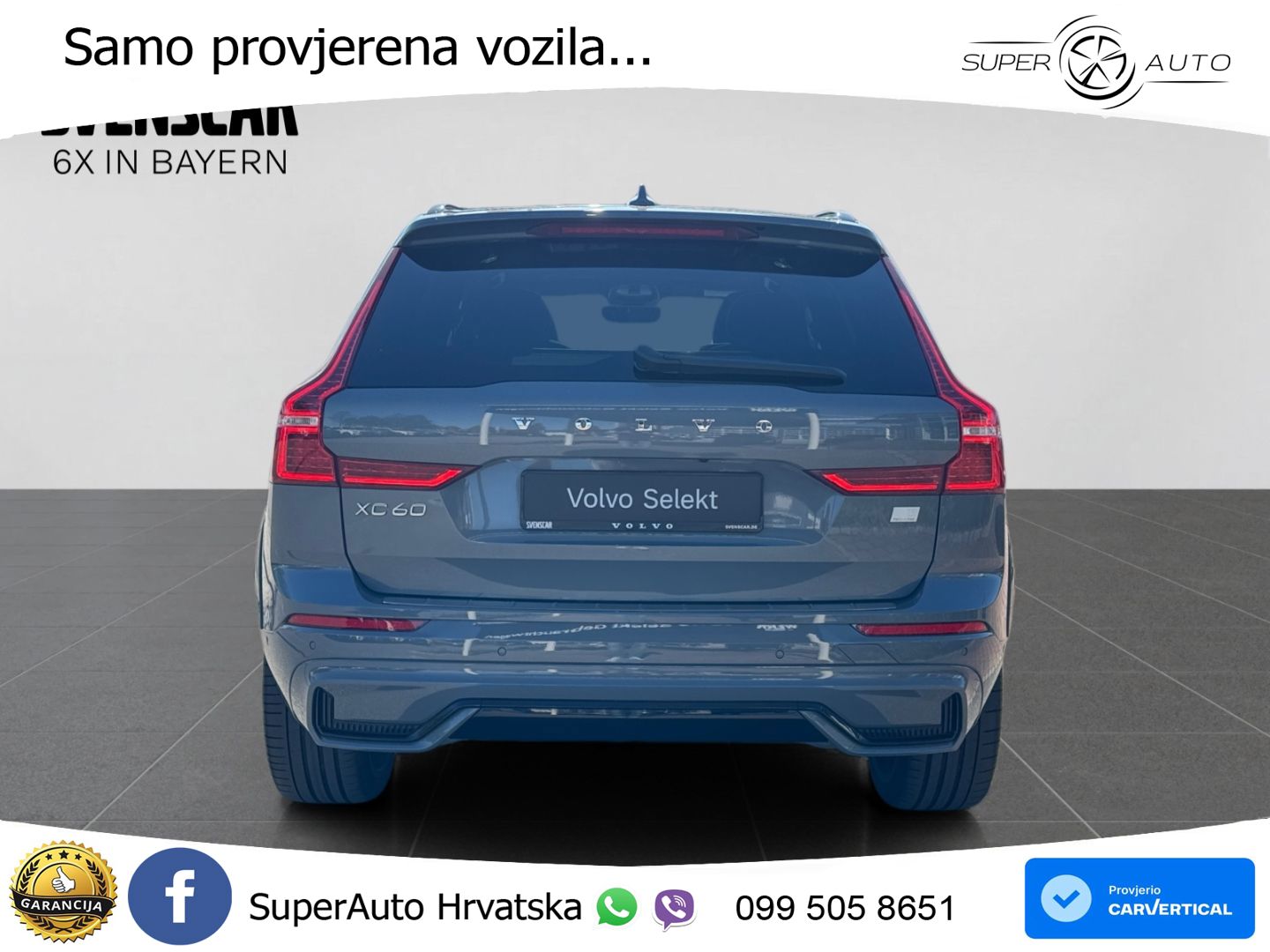 Volvo XC60 T8 AWD Geartronic ZRAČNI+ACC+GR SJED+KAM+PANO